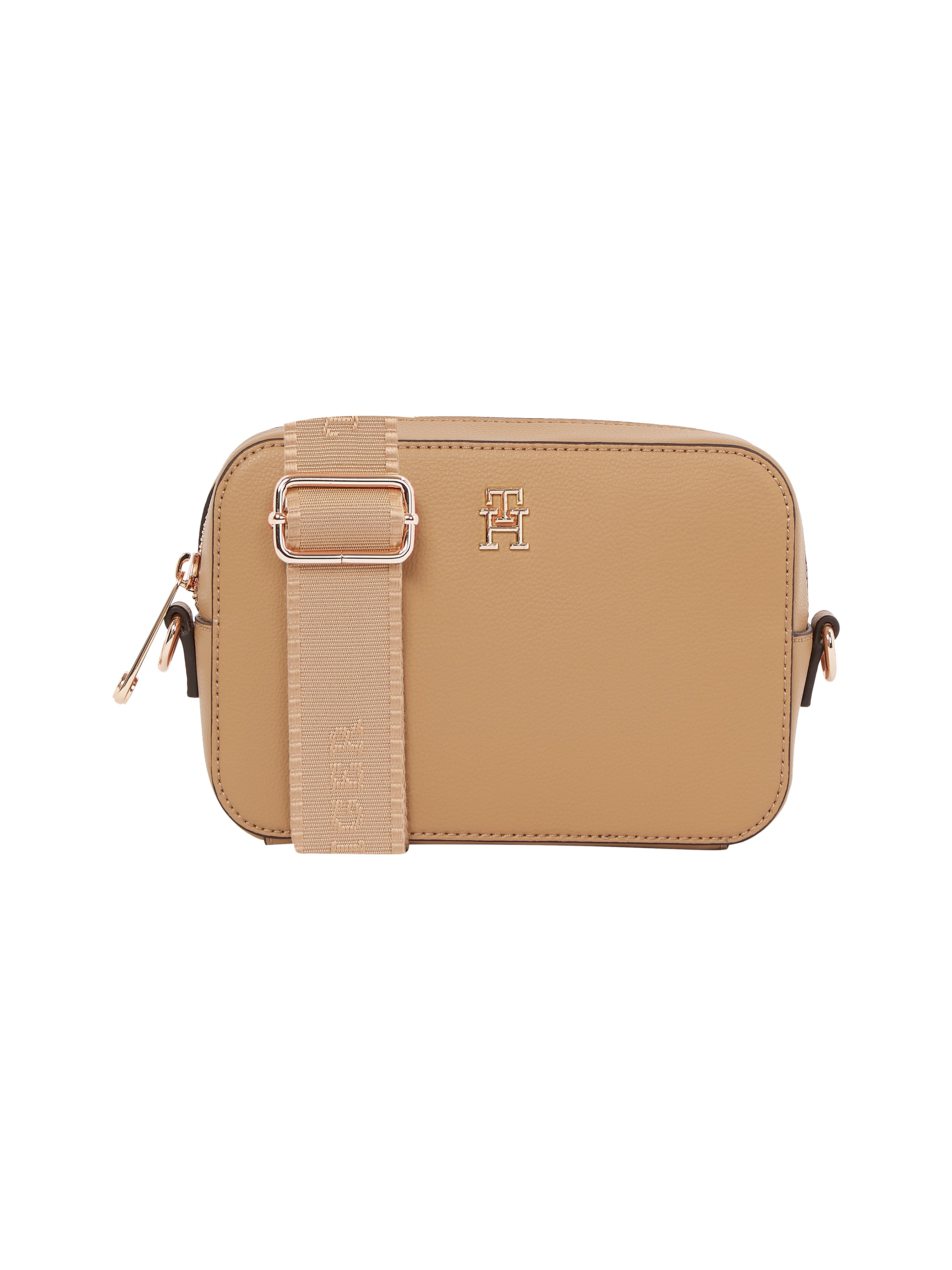 TOMMY HILFIGER Umhängetasche »TH SOFT LOGO CAMERA BAG«,Damen Handytasche, Mini Bag, Schultertasche...