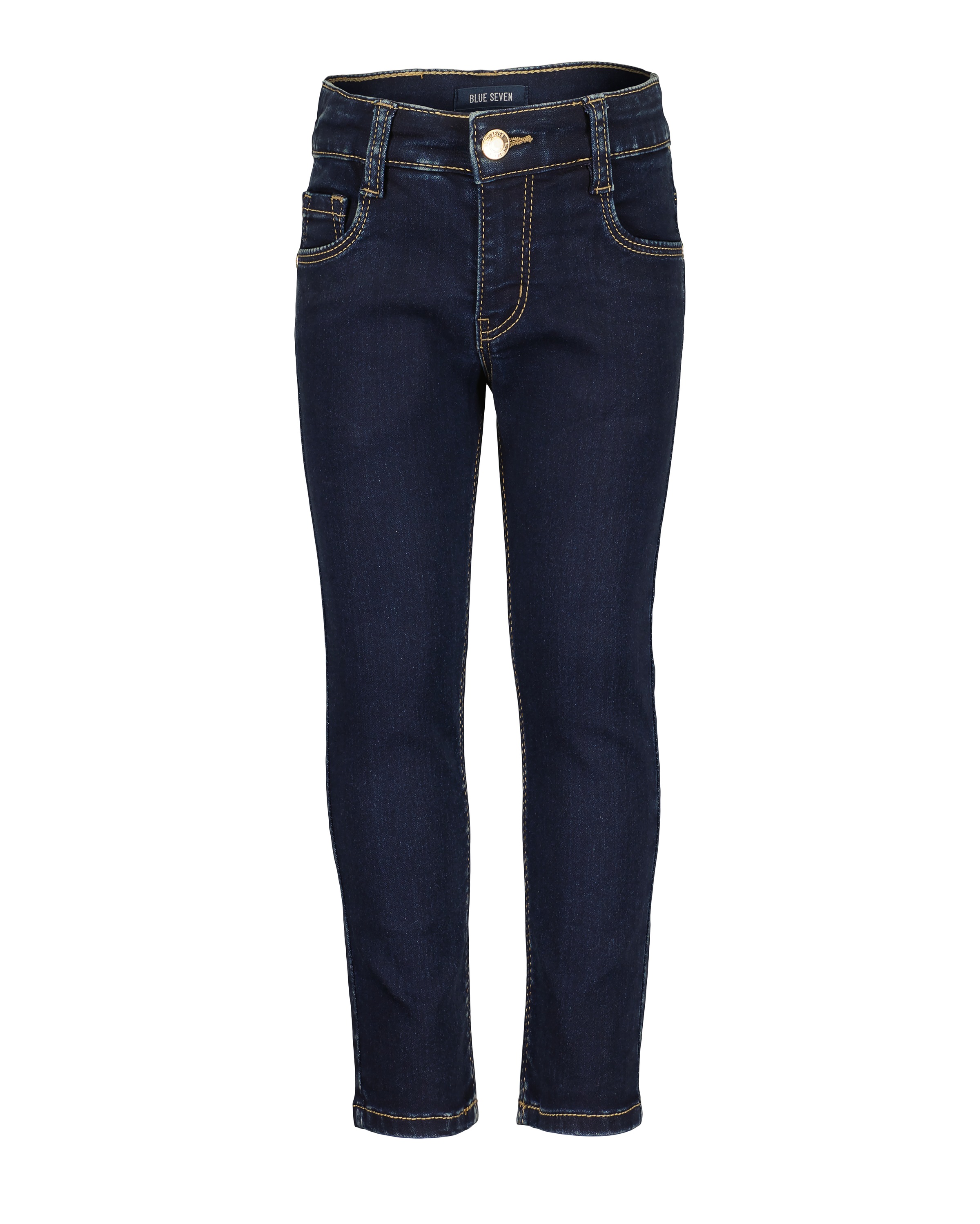 Blue Seven 5-Pocket-Jeans im Raw-Denim-Look in blau, Größe 104