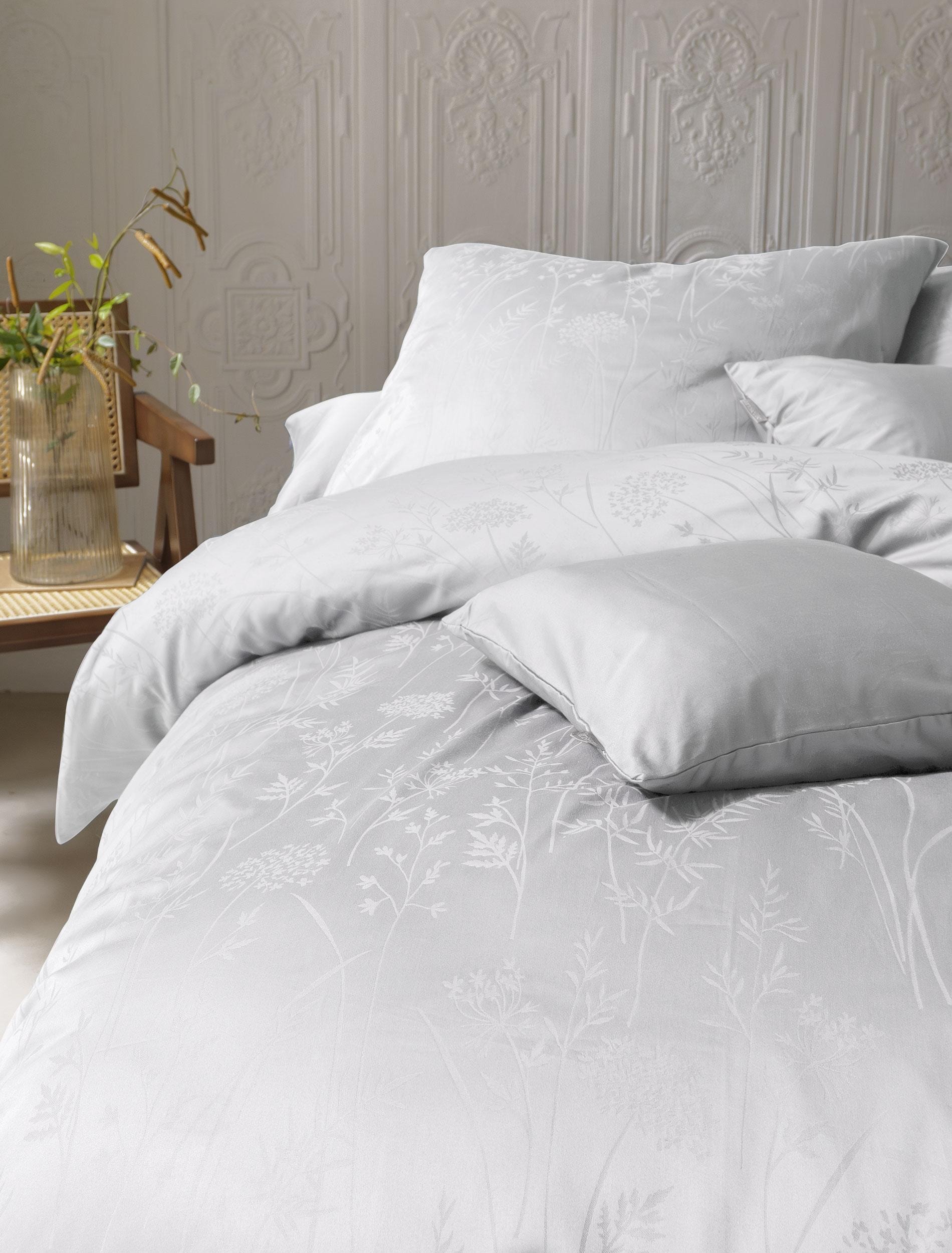 Irisette Bettwäsche »Rio 8643« 2 Seidig glänzend, gewebtes Muster, hochwertig