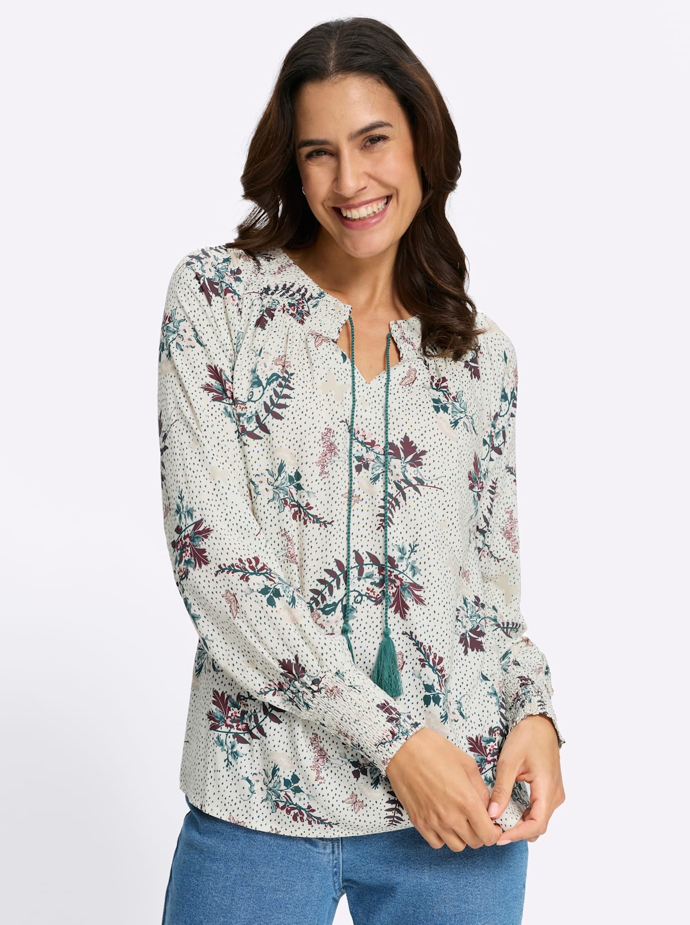 Inspirationen Druckbluse