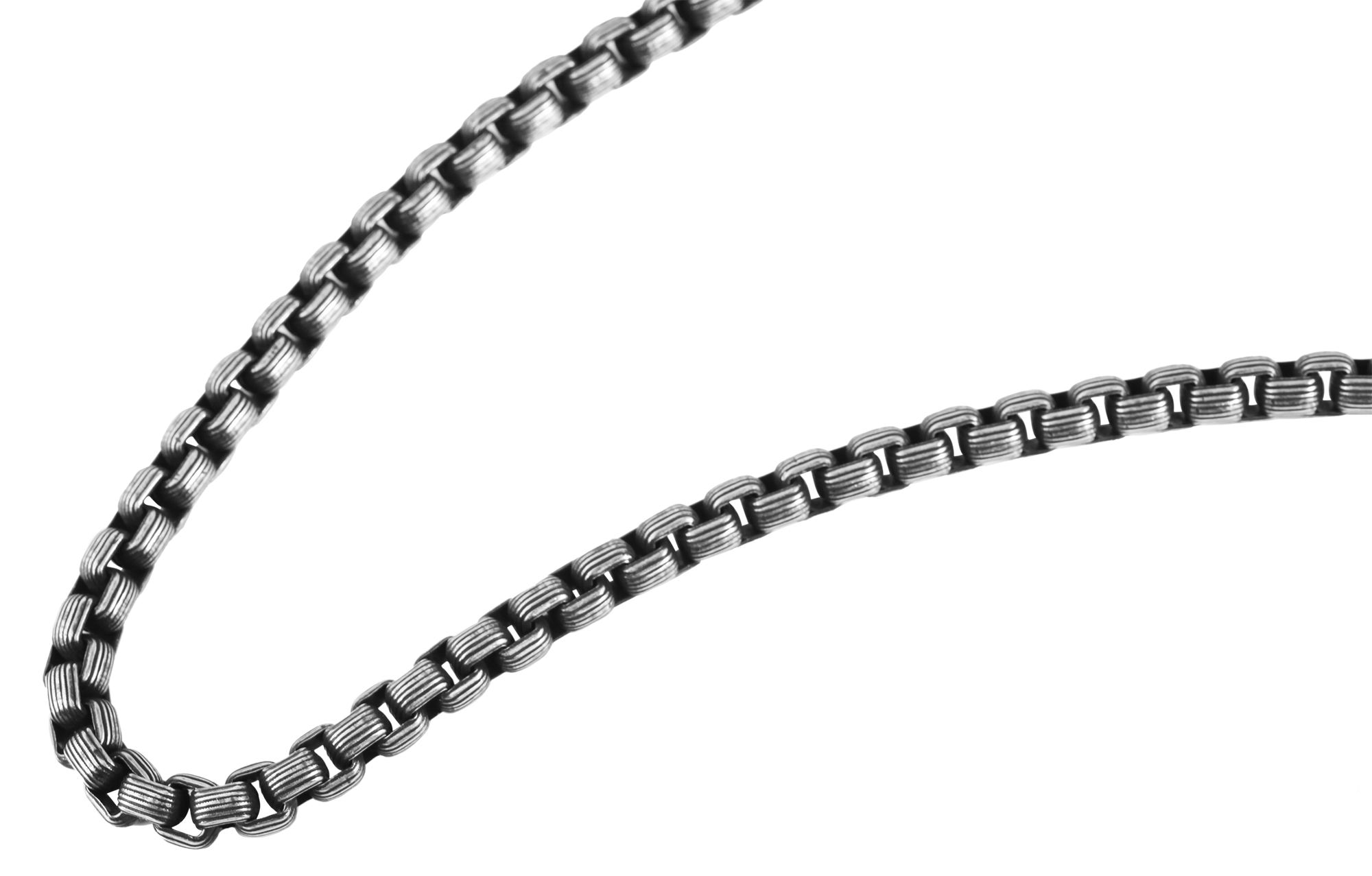 Adelia´s Gliederkette »Unisex Halskette ¿ Venezianerkette aus Edelstahl«