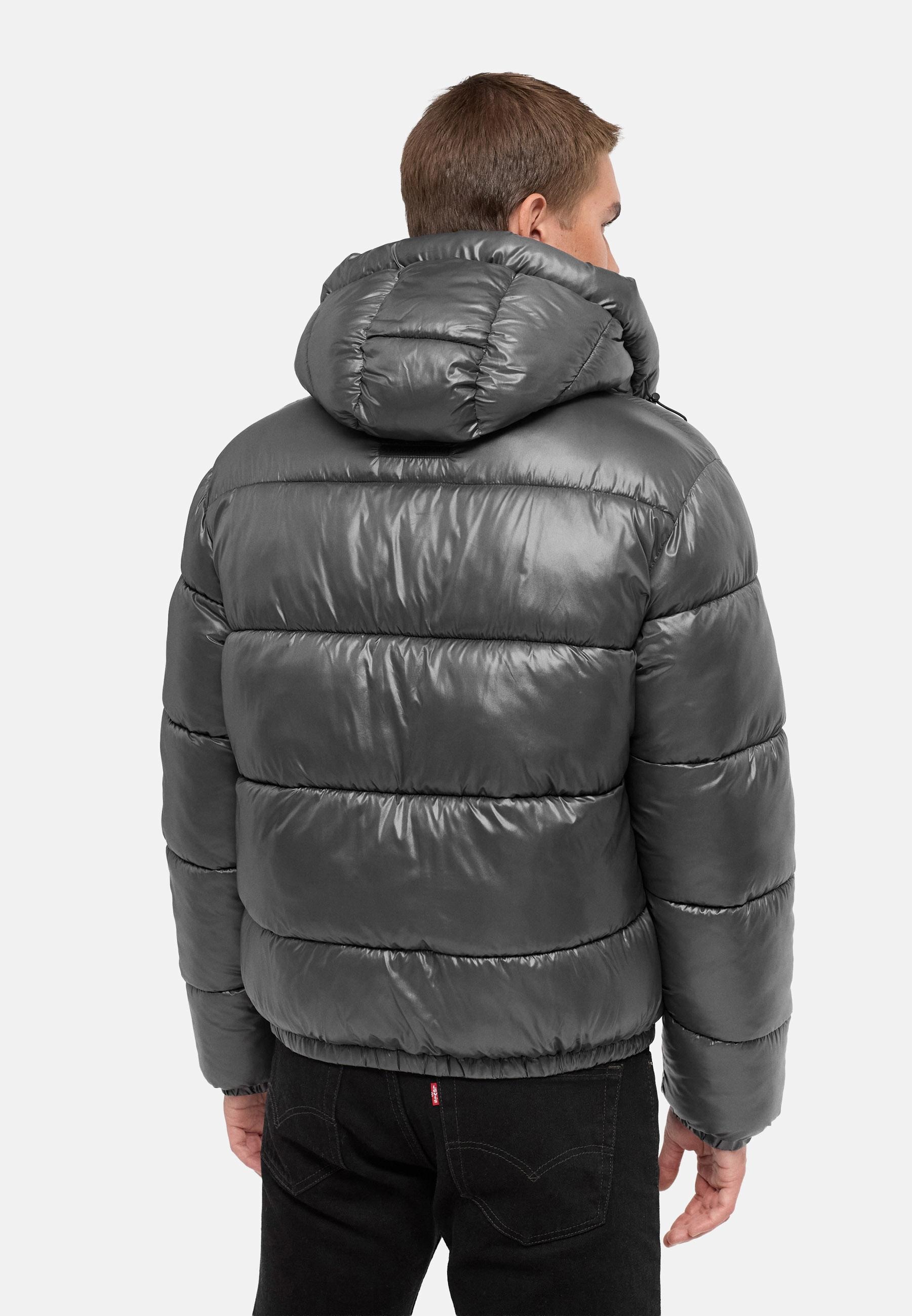 Stone Harbour Outdoorjacke »Outdoorjacke Tanioos XX« mit Kapuze Warme Herren Steppjacke mit verstellbarer Kapuze