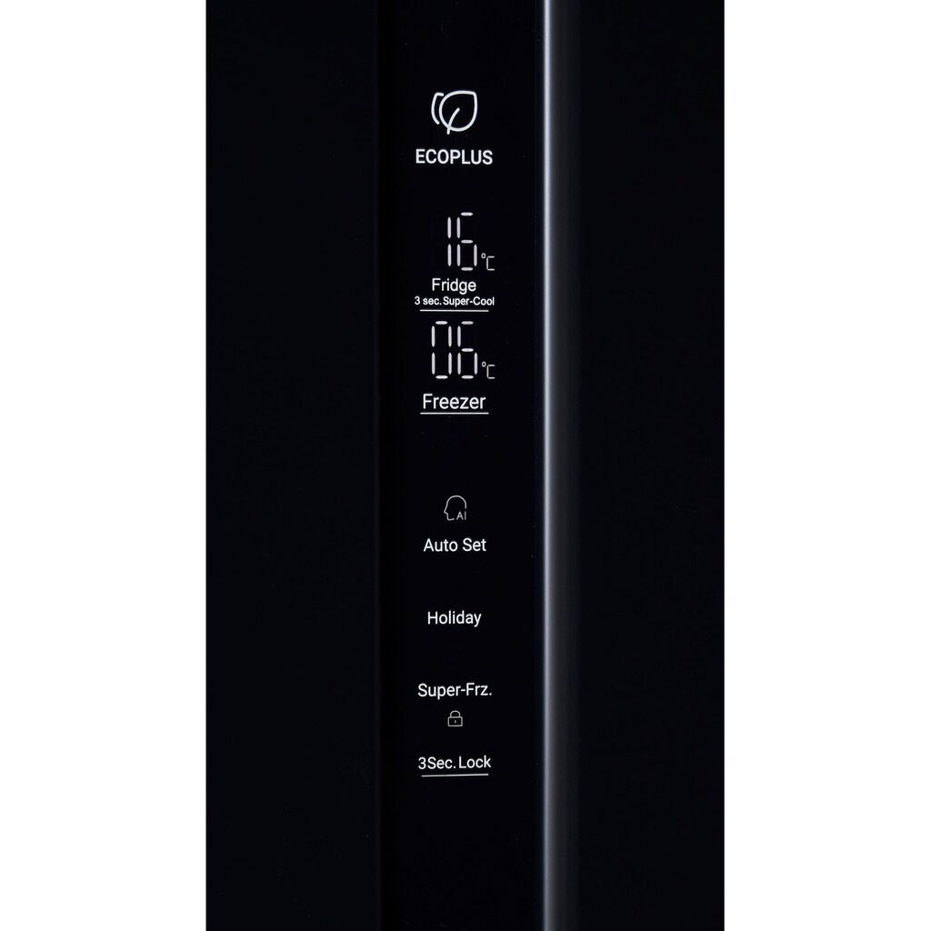 Haier Side-by-Side, HSR3918ENPB, 177,5 cm hoch, 90,8 cm breit