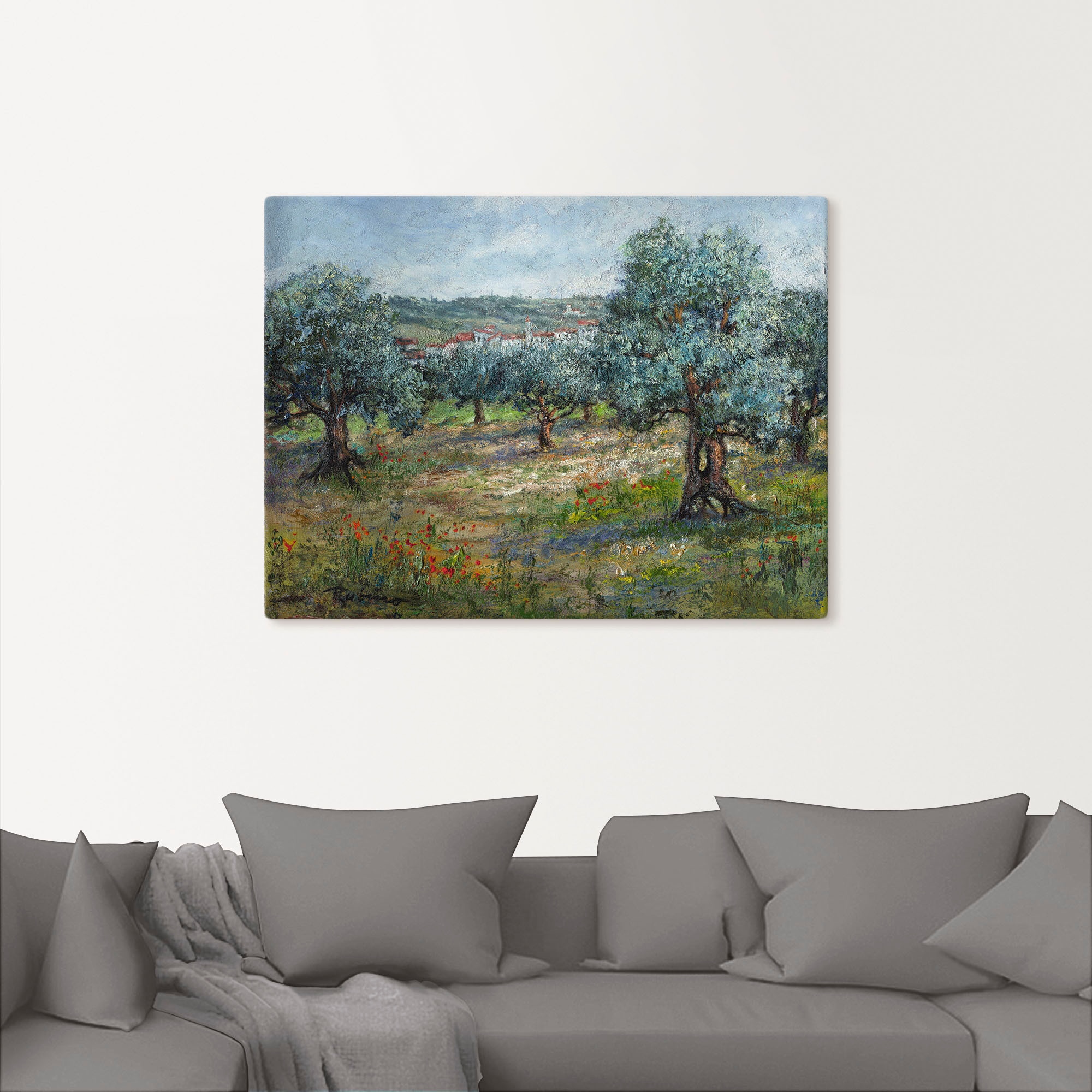 Artland Wandbild »Toskana II«, Europa, (1 St.), als Alubild, Outdoorbild, Leinwandbild in verschied. Größen