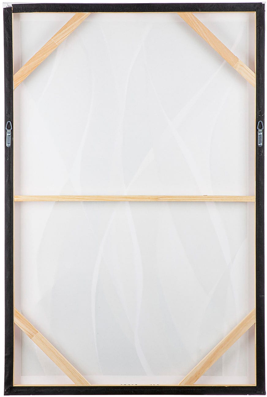 GILDE Leinwandbild »Verde rechteckig«, (1 St.)