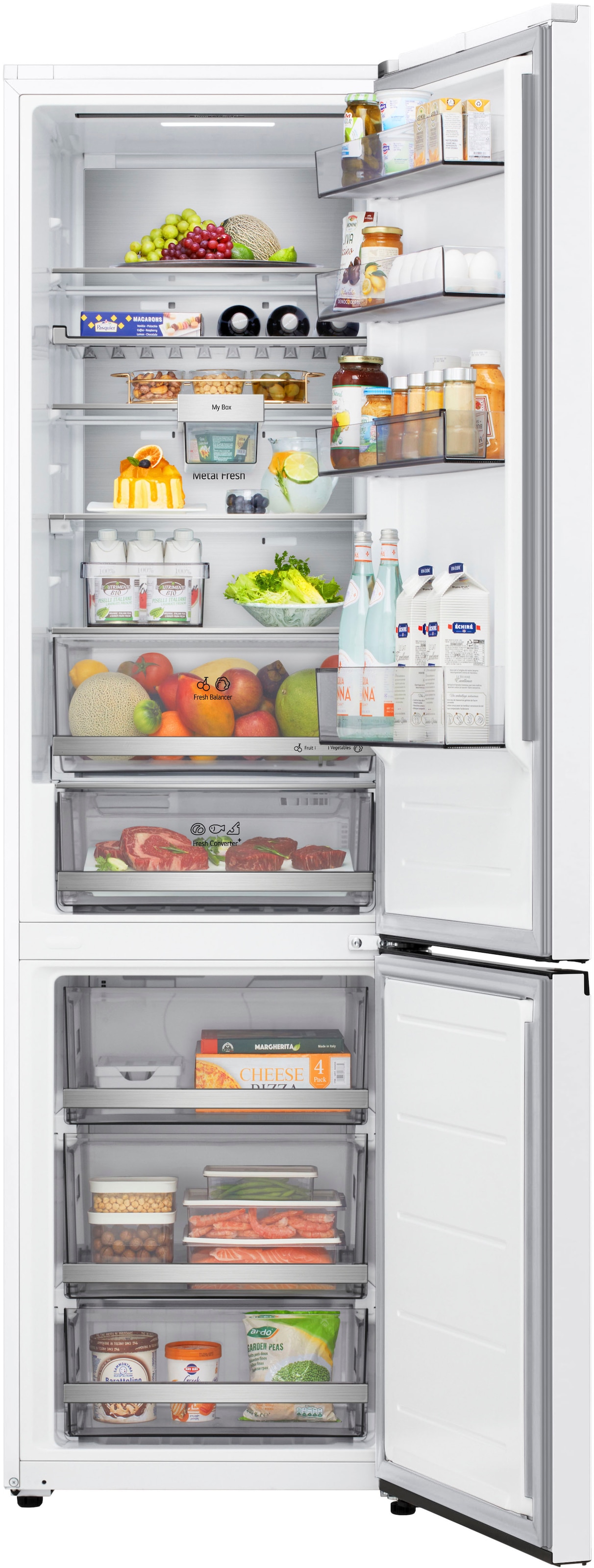 LG Kühl-/Gefrierkombination »GBBS726ASW« 203 cm hoch 59,5 cm breit Fit&Max: Vollintegrierbar & Maximale Ausstattung