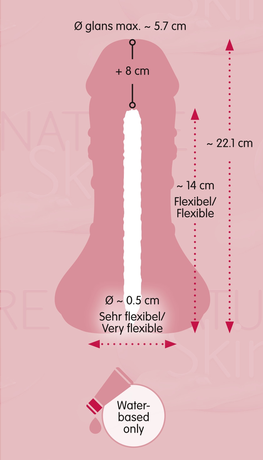 NATURE SKIN Masturbator »Masturbator 2in1 Extension«