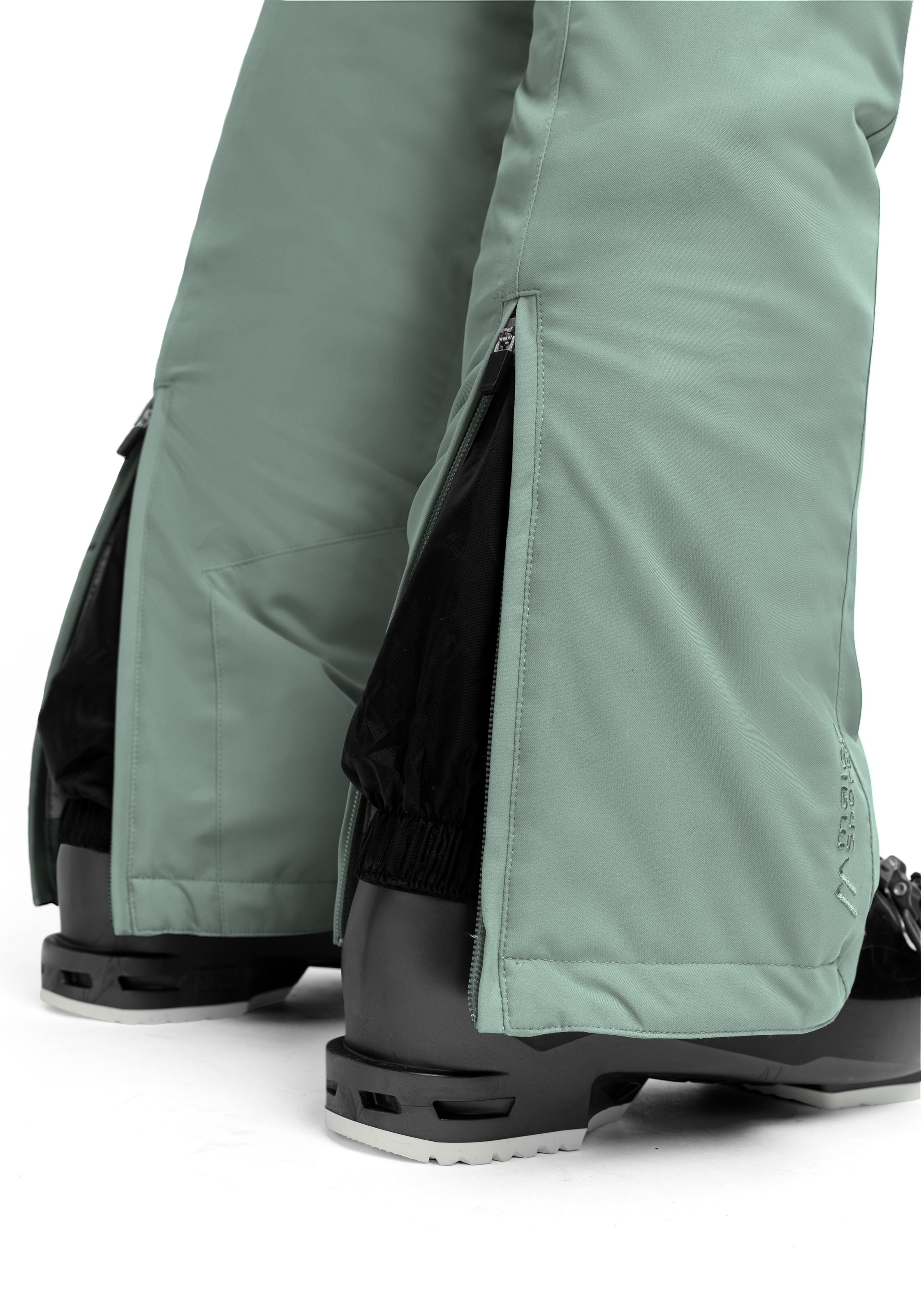 Maier Sports Skihose »Vroni slim 2.0«, Damen Schneehose, wind- und wasserdicht, 2 RV-Taschen, Slim Fit