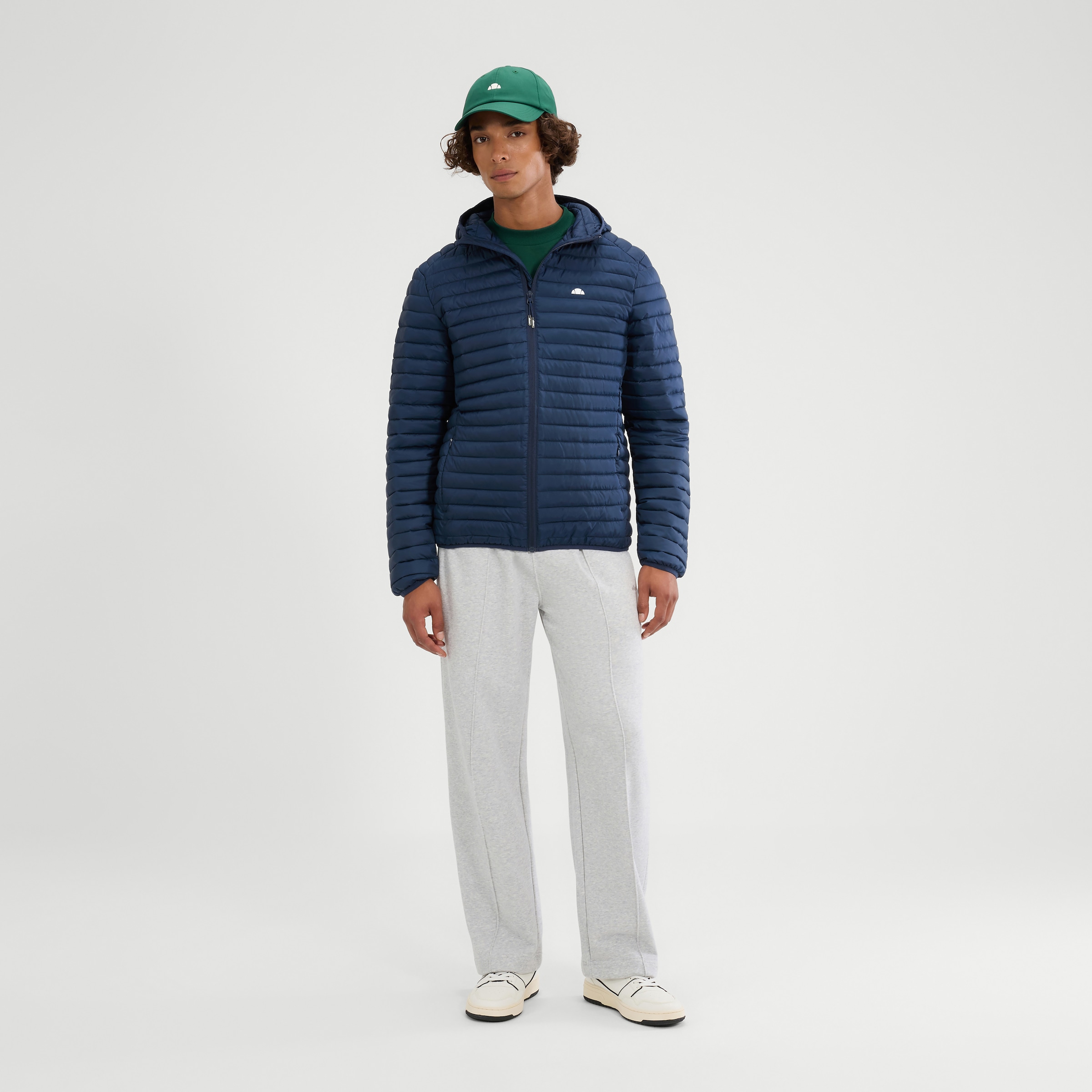 Ellesse Steppjacke für Erwachsene, aus Polyester, leichtes Material, sportlicher Stil