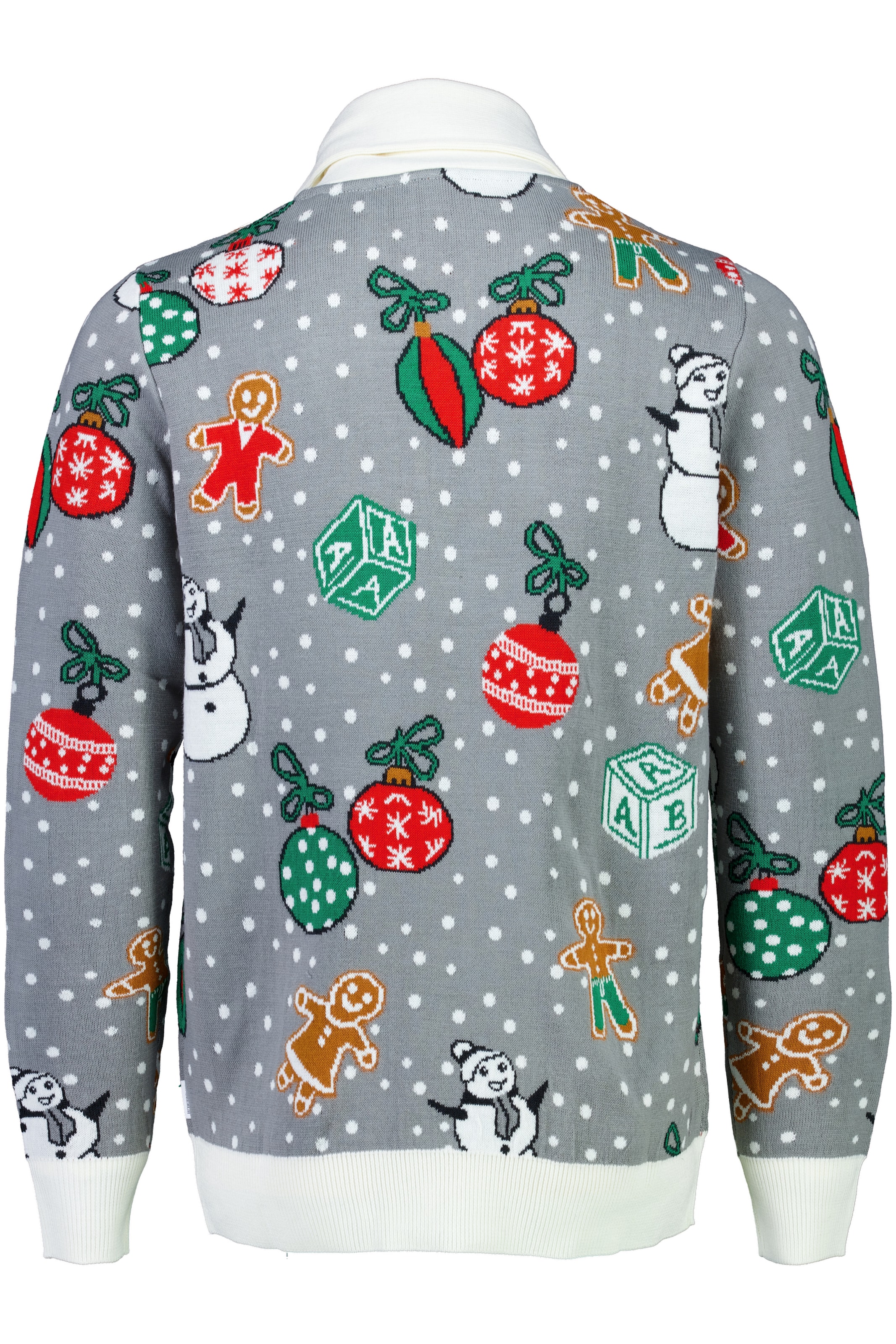 LINDBERGH Weihnachtspullover mit Intarsien Muster