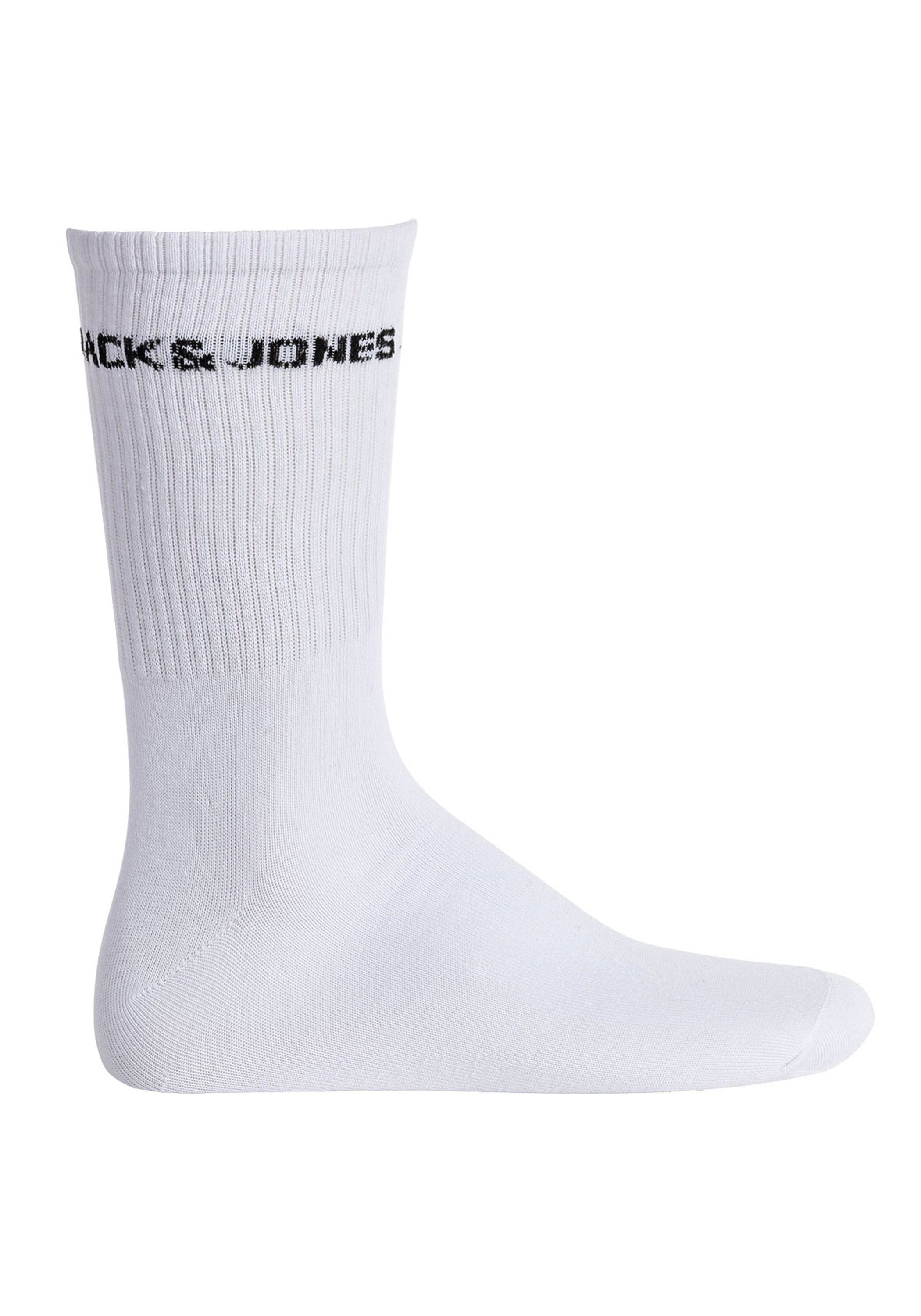 Jack & Jones Kurzsocken »Socken JACBASIC LOGO TENNIS SOCK 5 PACK 5er Pack«