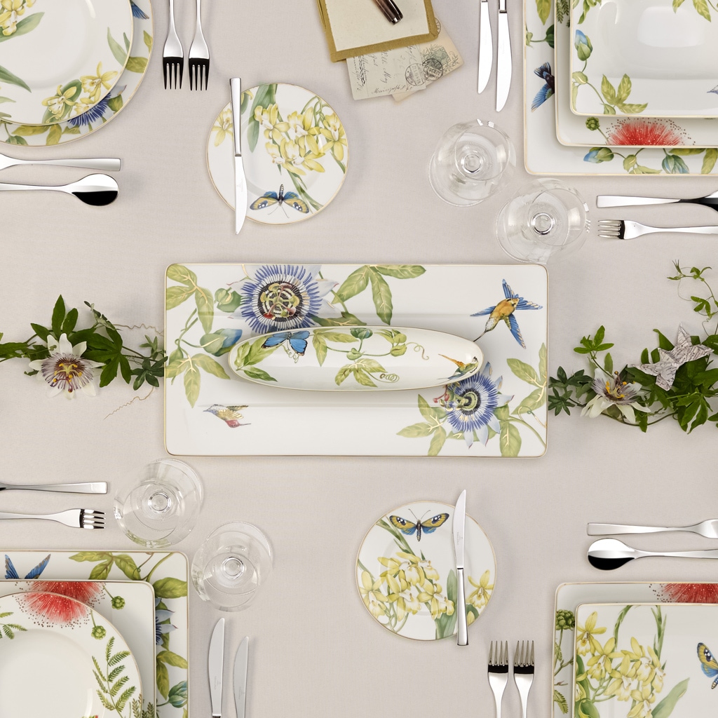 Villeroy & Boch Servierplatte »Servierteller Amazonia 44 x 23 cm bunt«