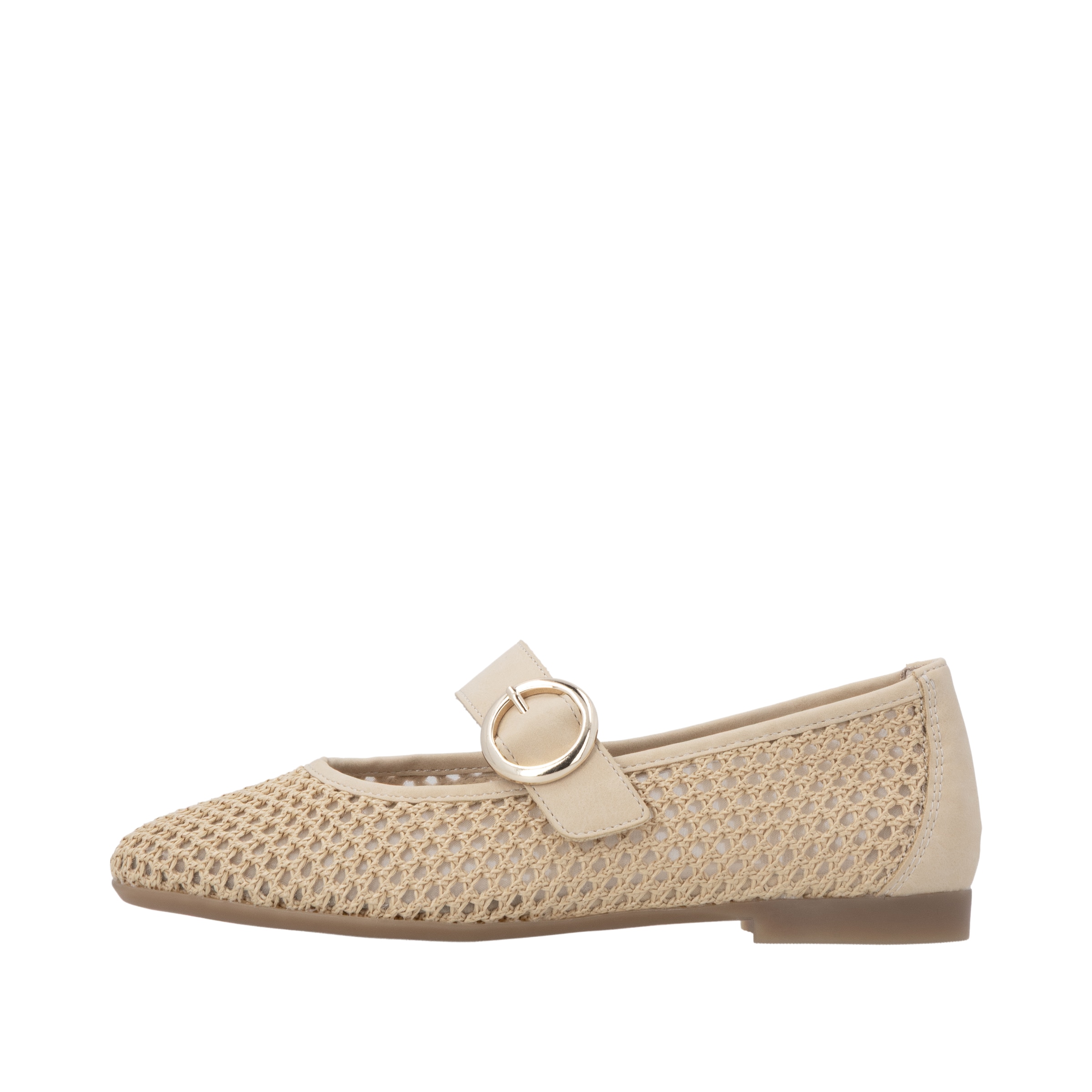Remonte Riemchenballerina  Sommerschuh, Flat, Ballerina, Schlupfschuh mit weicher Innensohle