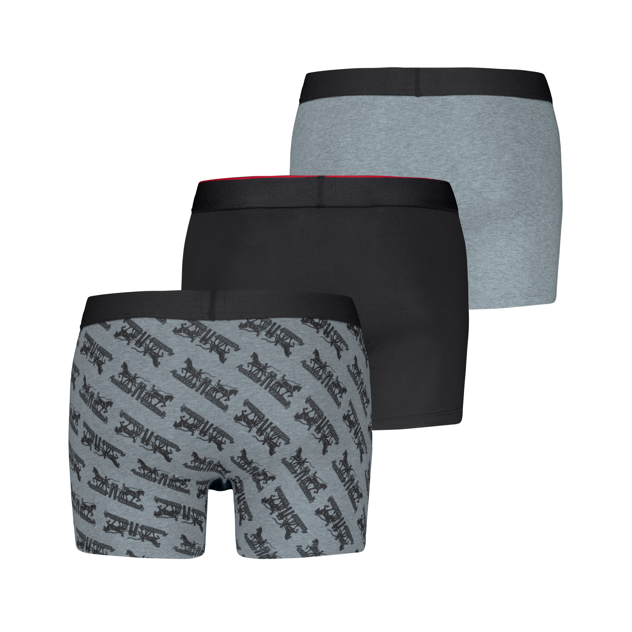 Levi's® Boxershorts »LEVIS MEN GIFT HORSE PULL BOXER BRIEF 3P«, (3er Pack)