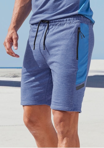 Shorts »- Sporthose«, mit Mesheinsätzen und seitlichen Reißverschlusstaschen