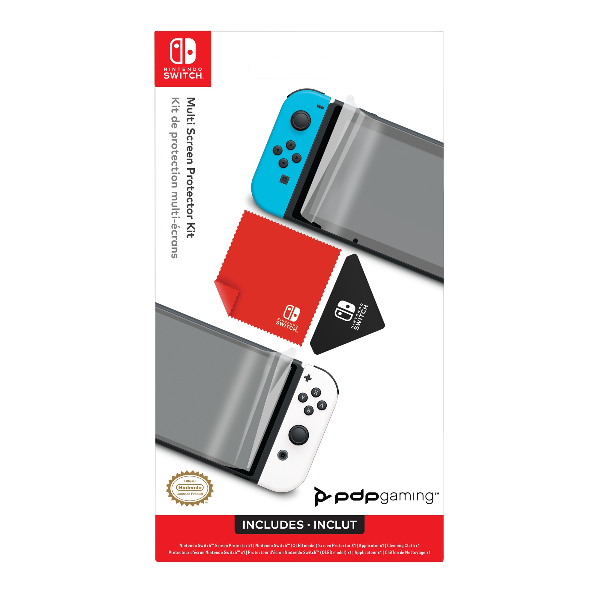 PDP - Performance Designed Products Displayschutzfolie »MultiScreen Protector Kit Switch/OLED«