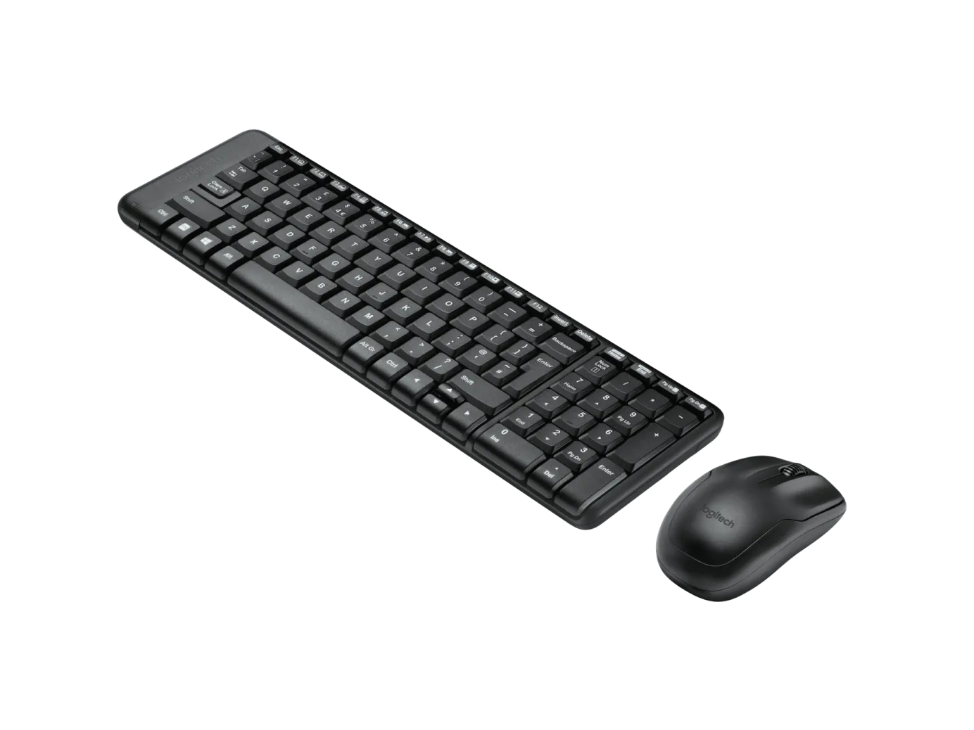 Logitech Tastatur- und Maus-Set »Wireless Combo MK220 - US-INT'L-Layout«