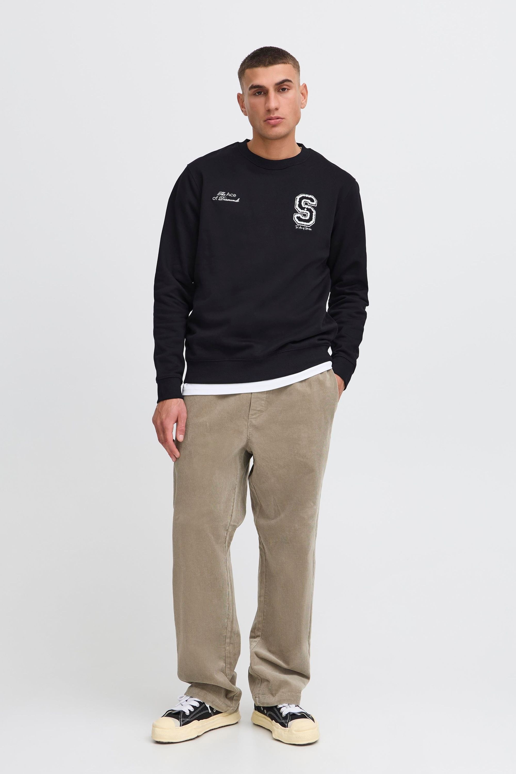 !Solid Longpullover »Sweater SDRIDLEY«