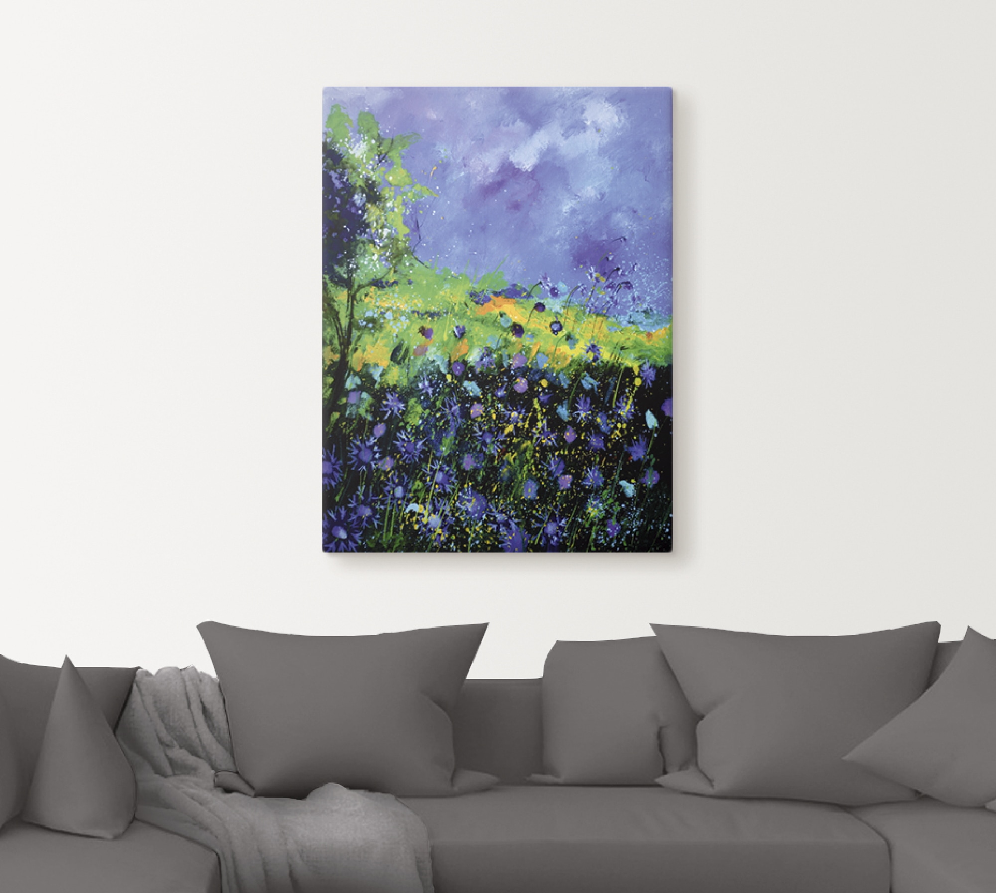 Artland Wandbild »Wilde Blumen«, Blumenwiese, (1 St.), als Leinwandbild, Poster in verschied. Größen