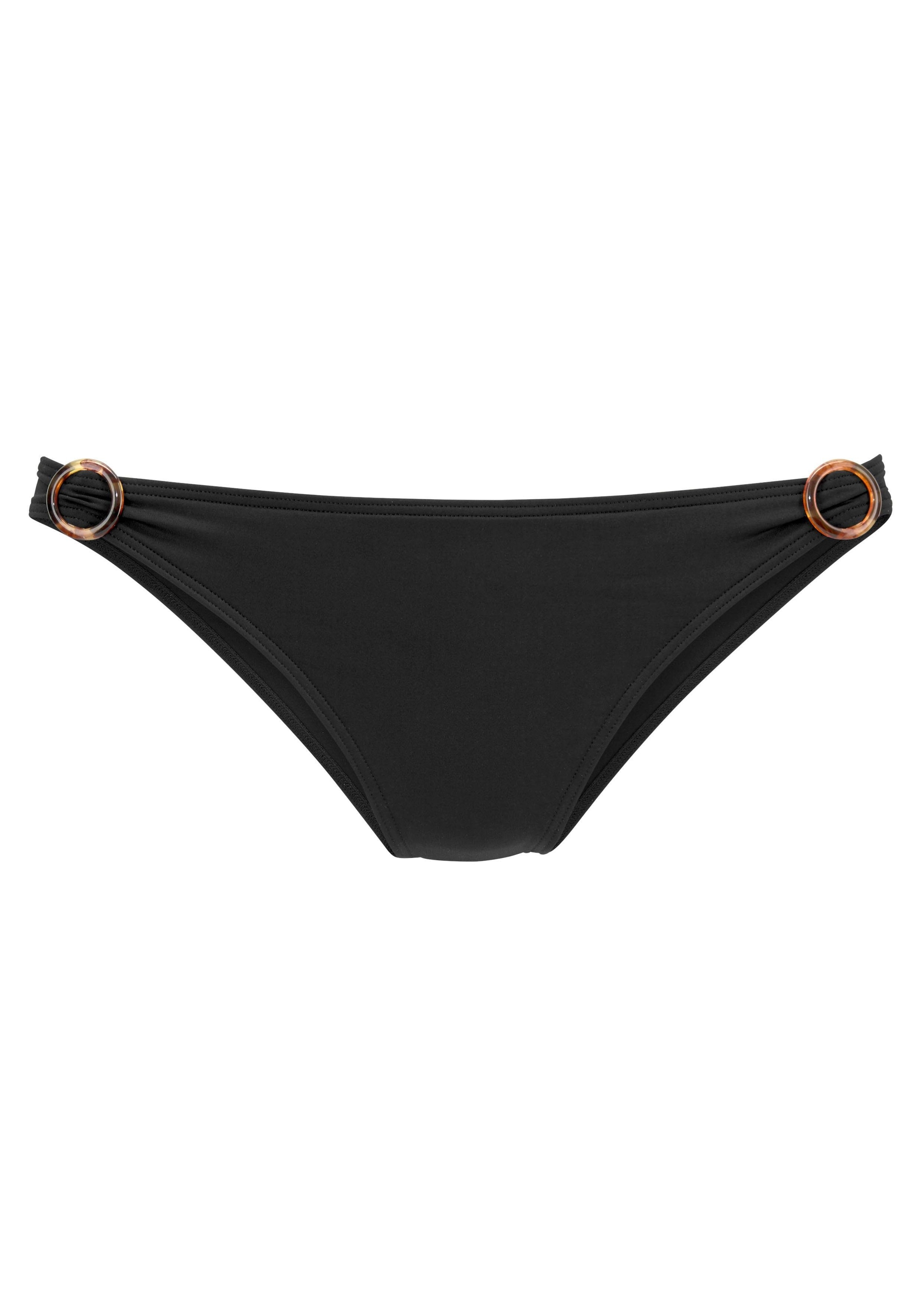 s.Oliver Bikini-Hose »Rome«, mit Zierringen