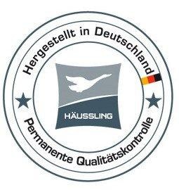 Haeussling Daunenbettdecke »Moschus Royal«, leicht, Füllung 100 % Daunen, Bezug 100 % Baumwolle, (1 St.), Wärmeklasse: leicht