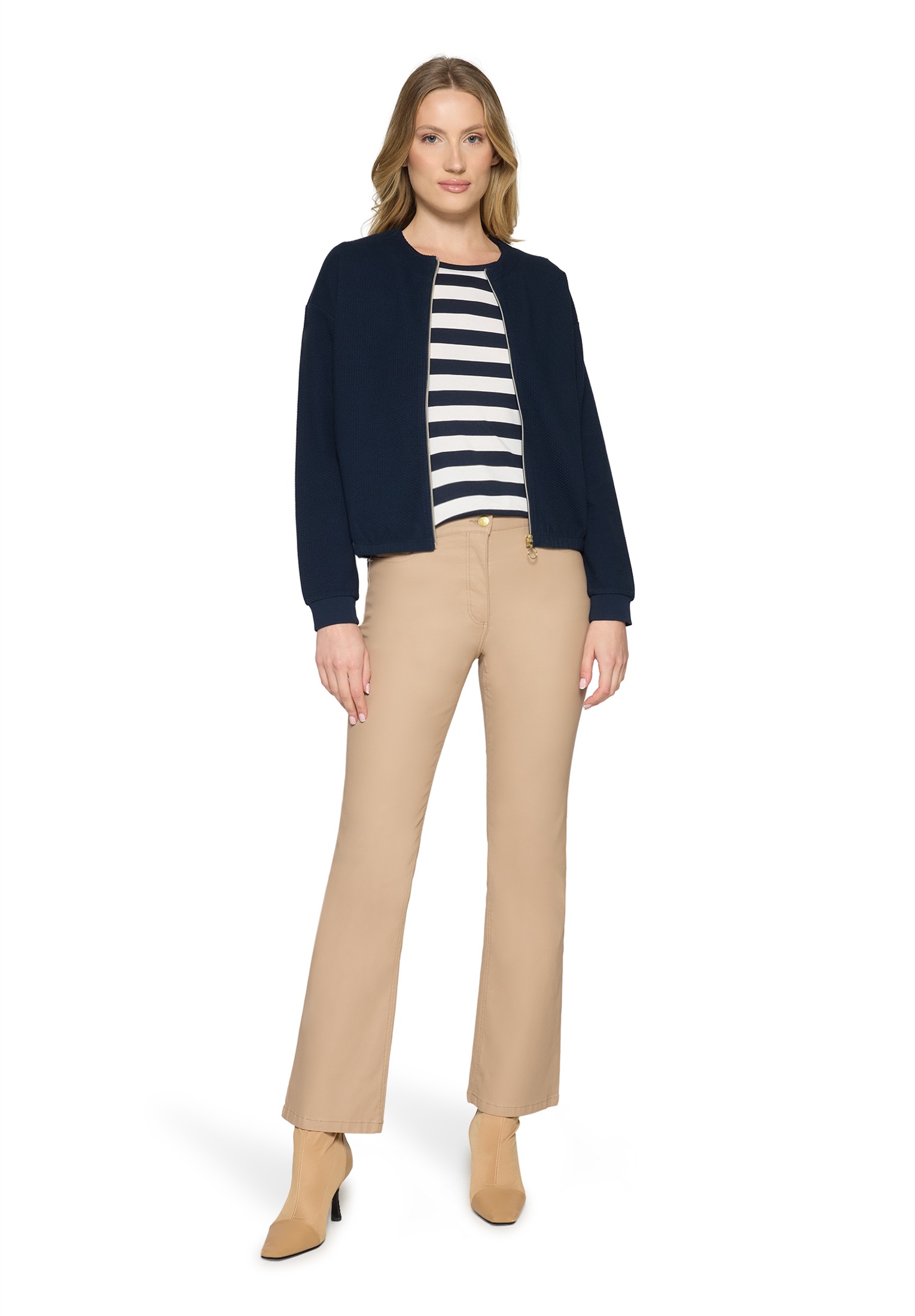 Betty Barclay Sweatshirt »Shirtjacke mit Struktur«
