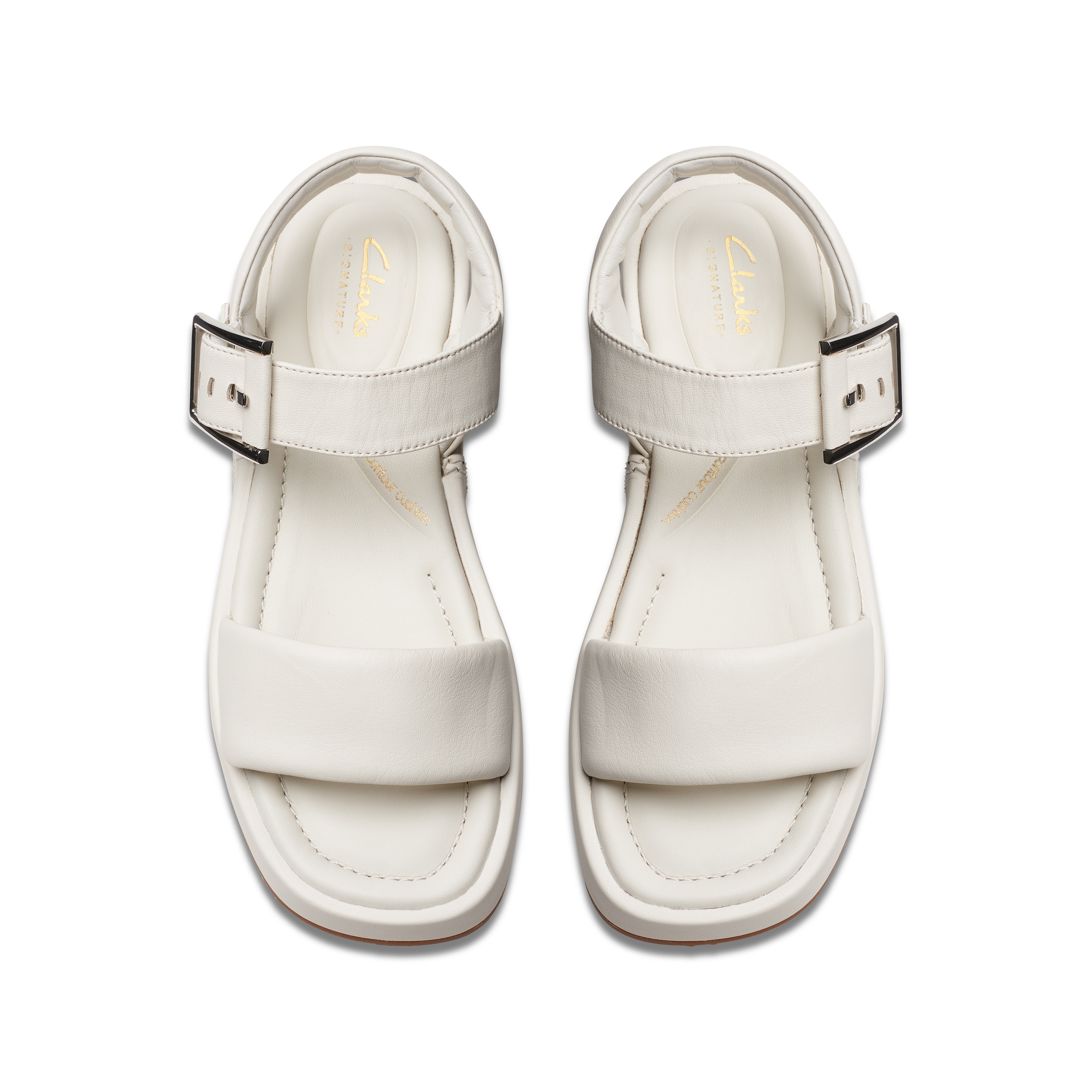 Clarks Sandale »Alda Strap«, Sandale, Flats mit Plateausohle