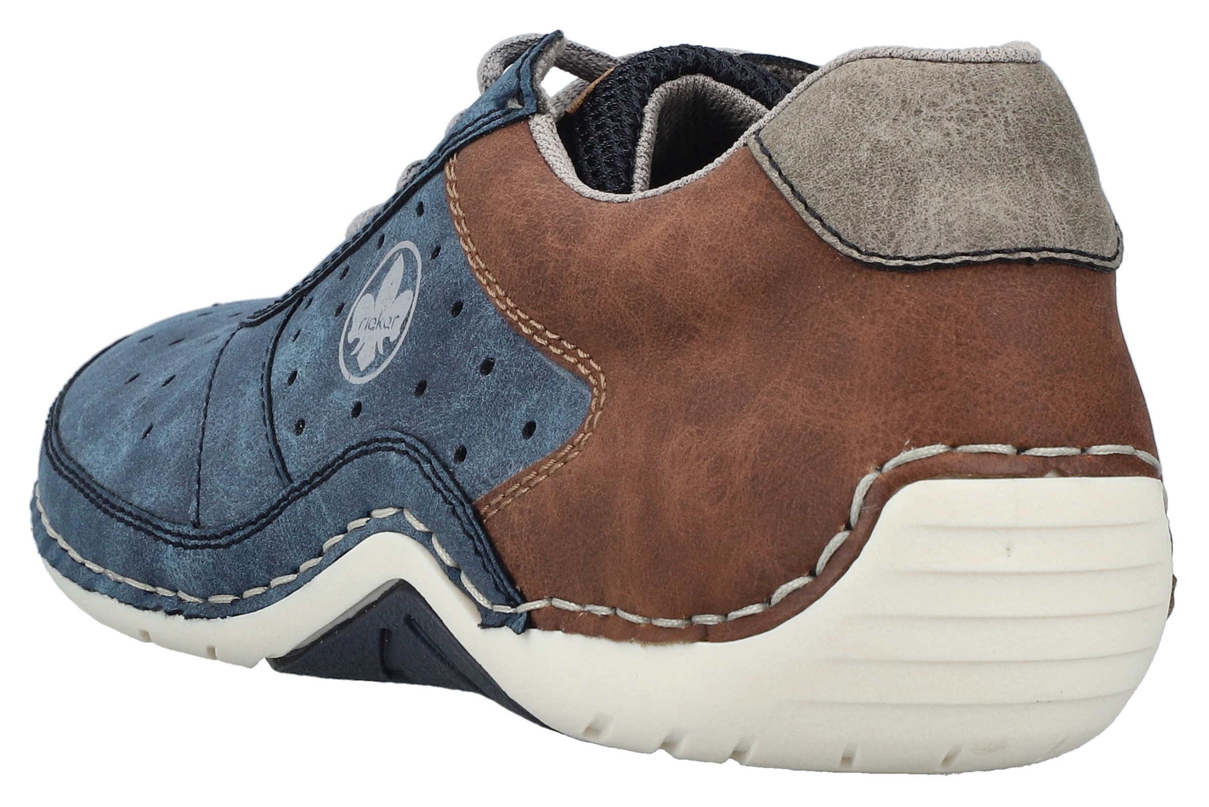 Rieker Sneaker, Schnürschuh, Halbschuh, Freizeitschuh mit MemoSoft-Innensohle