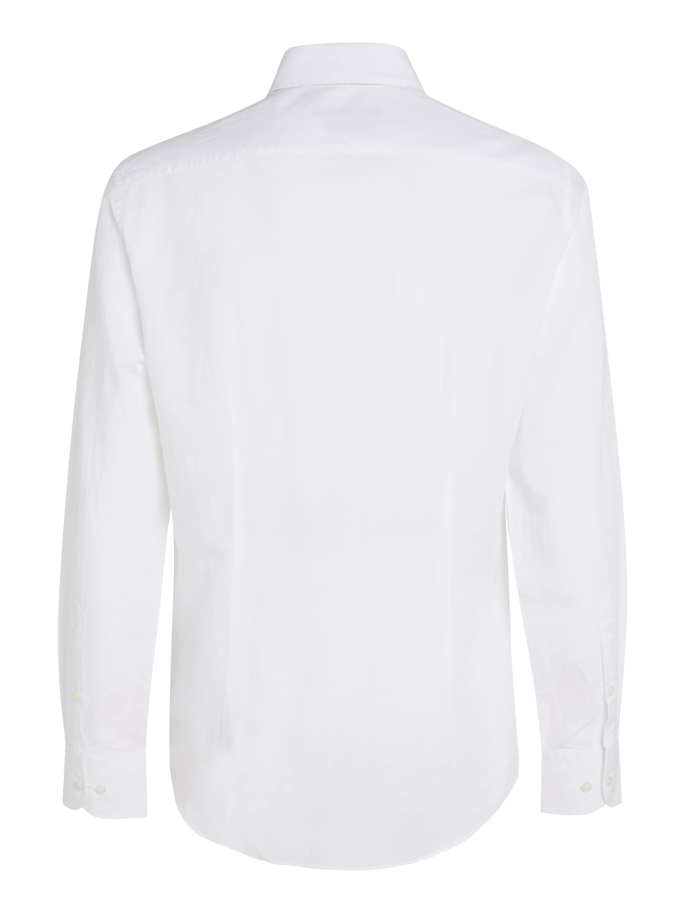 Tommy Hilfiger Langarmhemd »CL W-CO LINEN SOLID SF SHIRT«