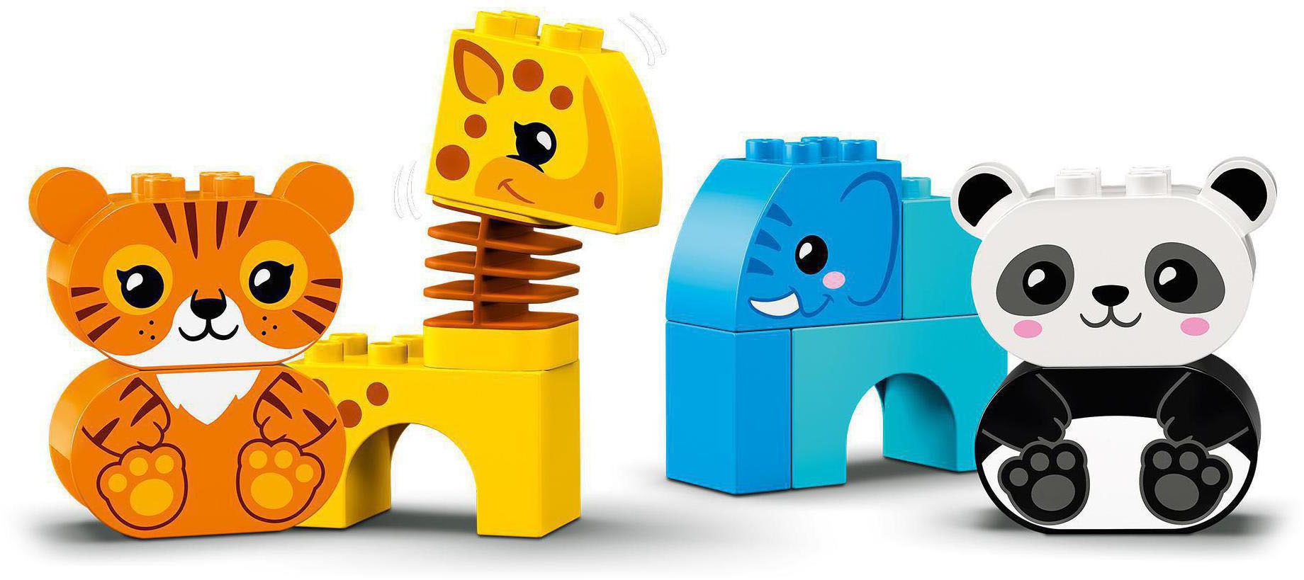 LEGO® Konstruktionsspielsteine »Mein erster Tierzug (10955), LEGO® DUPLO®  Creative Play«, (15 St.), Made in Europe kaufen - OTTO Weihnachts-Shop