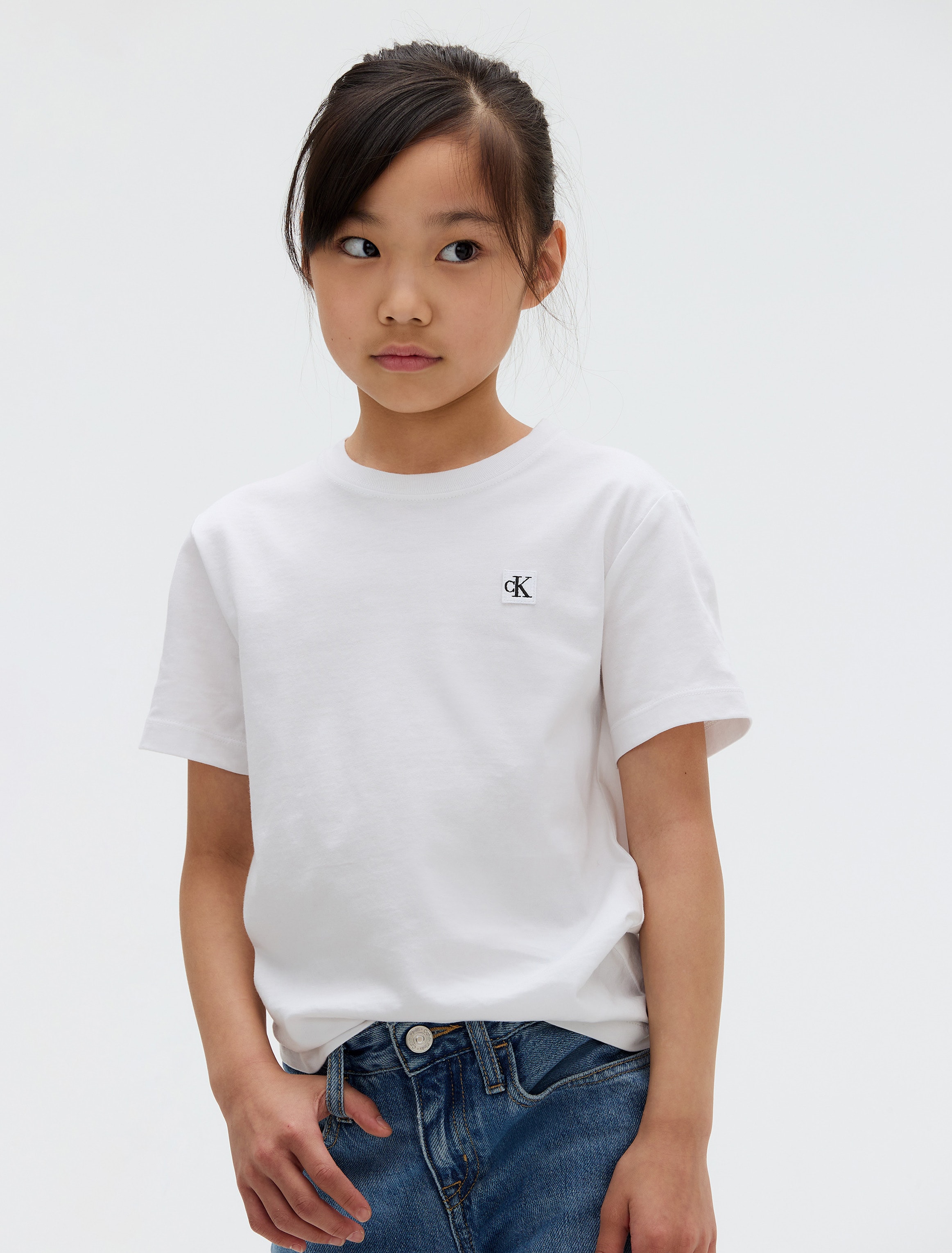 Calvin Klein Jeans T-Shirt »MONOGRAM MINI BADGE T-SHIRT«, für Kinder bis 16 Jahre