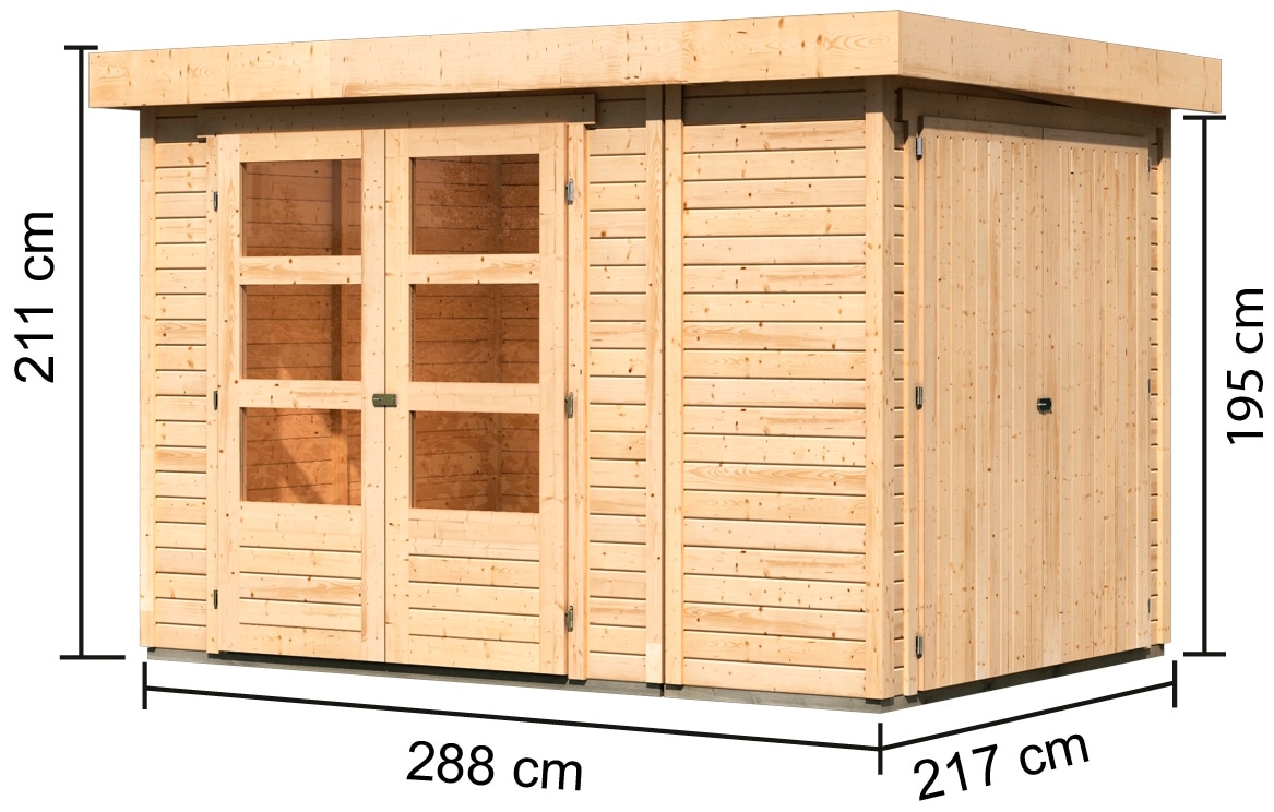 Karibu Gartenhaus »Retola 2«