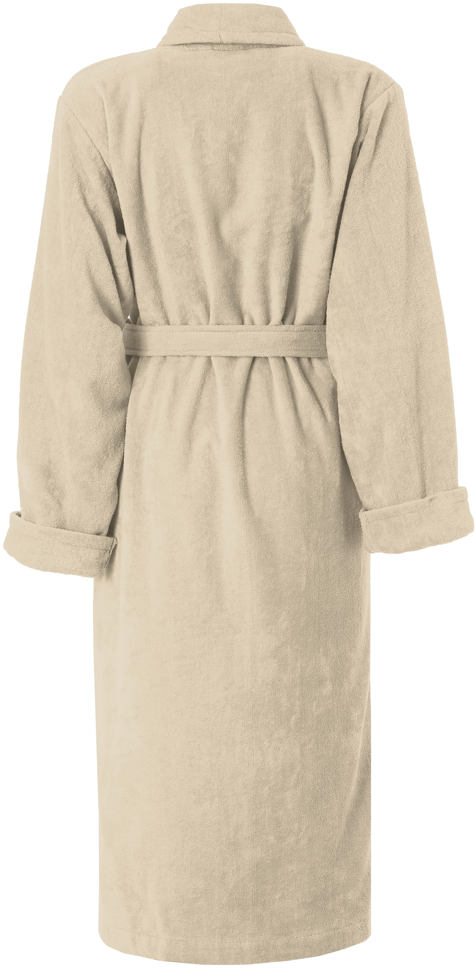 Seahorse Bademantel »Seahorse Pure Unisex«, (1 St.), Langarm, aufgesetzte Taschen
