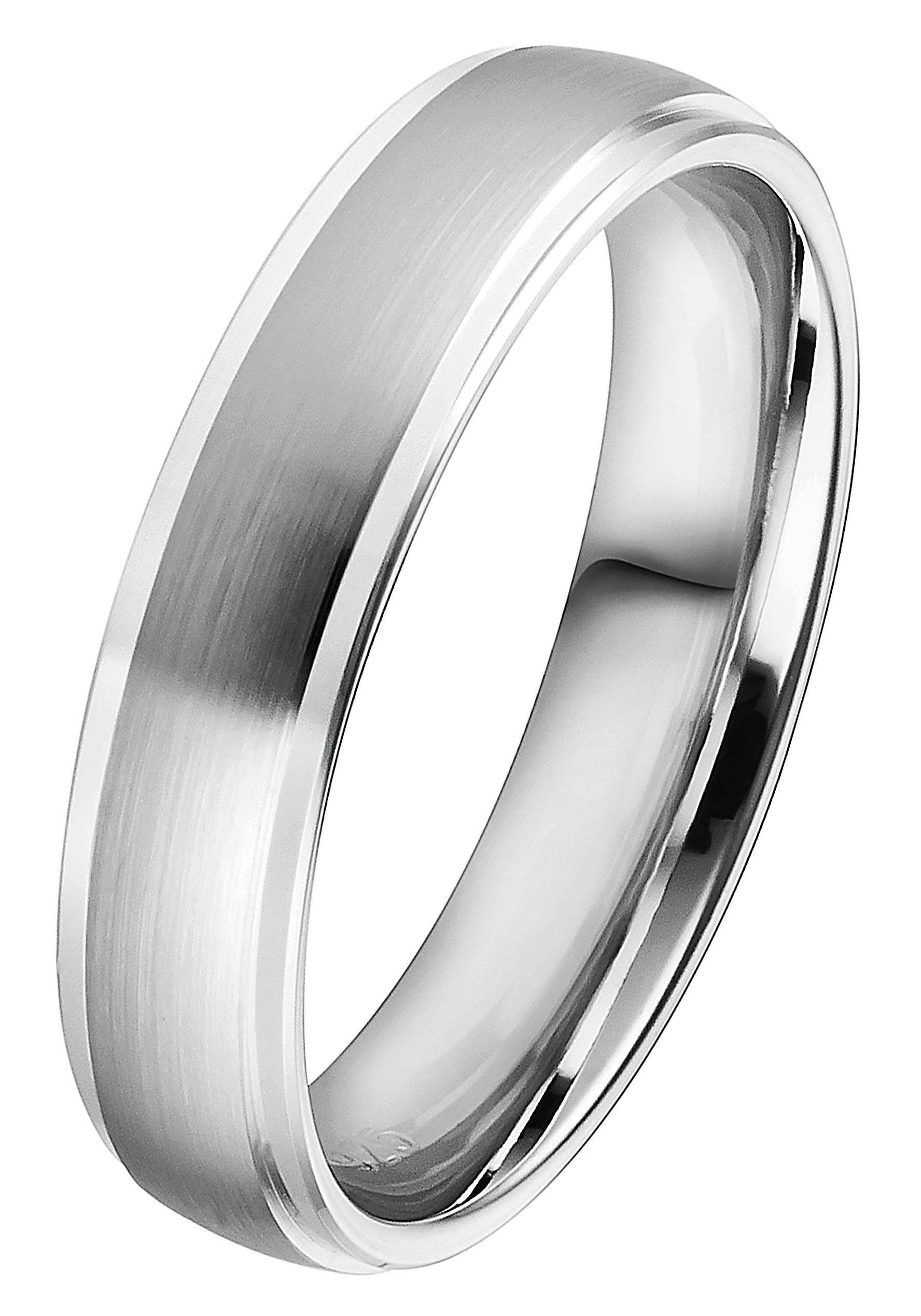 DOOSTI Trauring »Schmuck Geschenk Silber 925 Trauring Ehering Partnerring LIEBE«, Made in Germany, wahlweise mit oder ohne Brillant