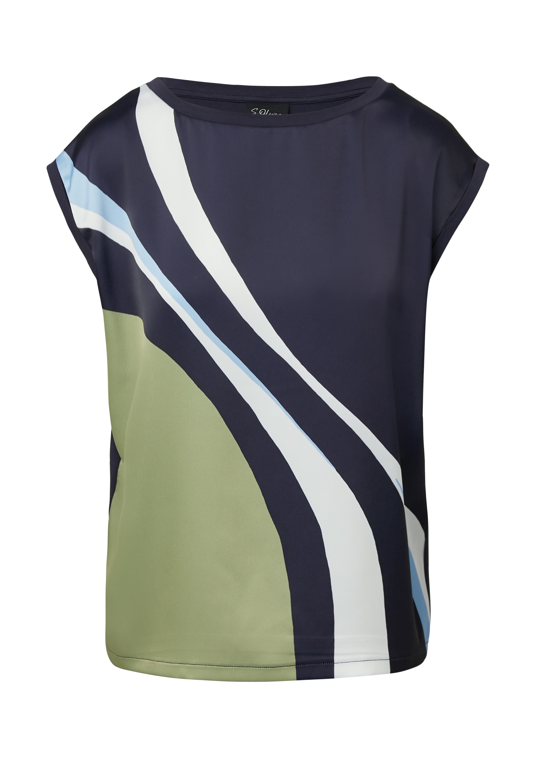 s.Oliver BLACK LABEL T-Shirt, mit Print