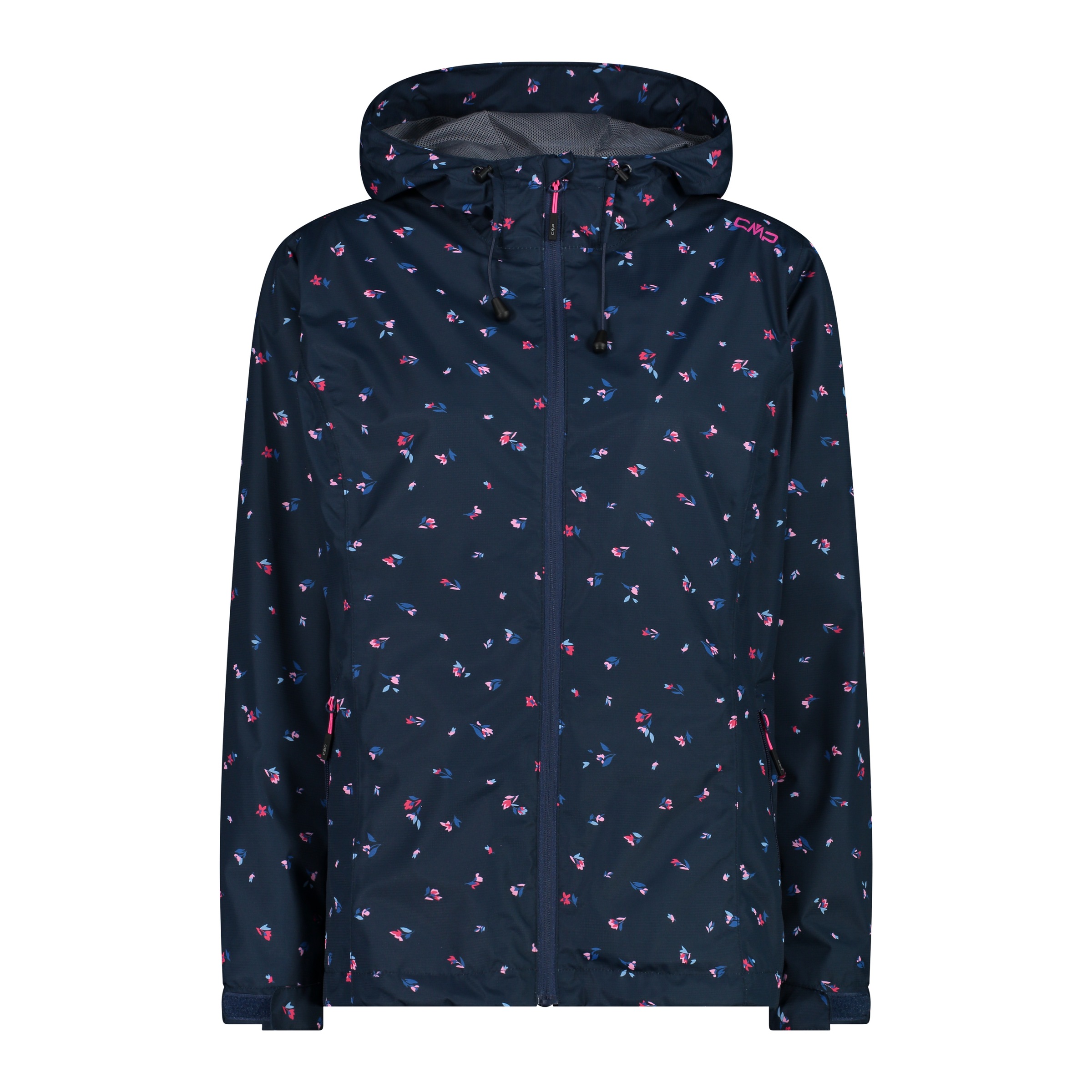 CMP Regenjacke mit Kapuze Übergangsjacke, mit dezenten Reflektordetails