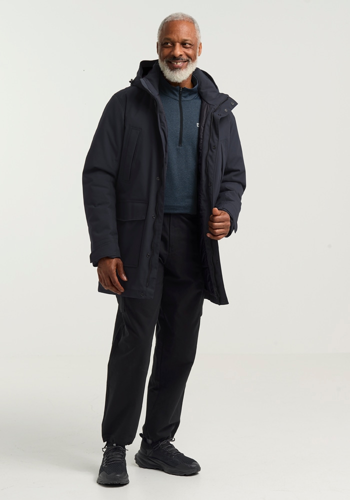 Jack Wolfskin Funktionsparka »CANYON SHIELD PARKA M«, mit Kapuze