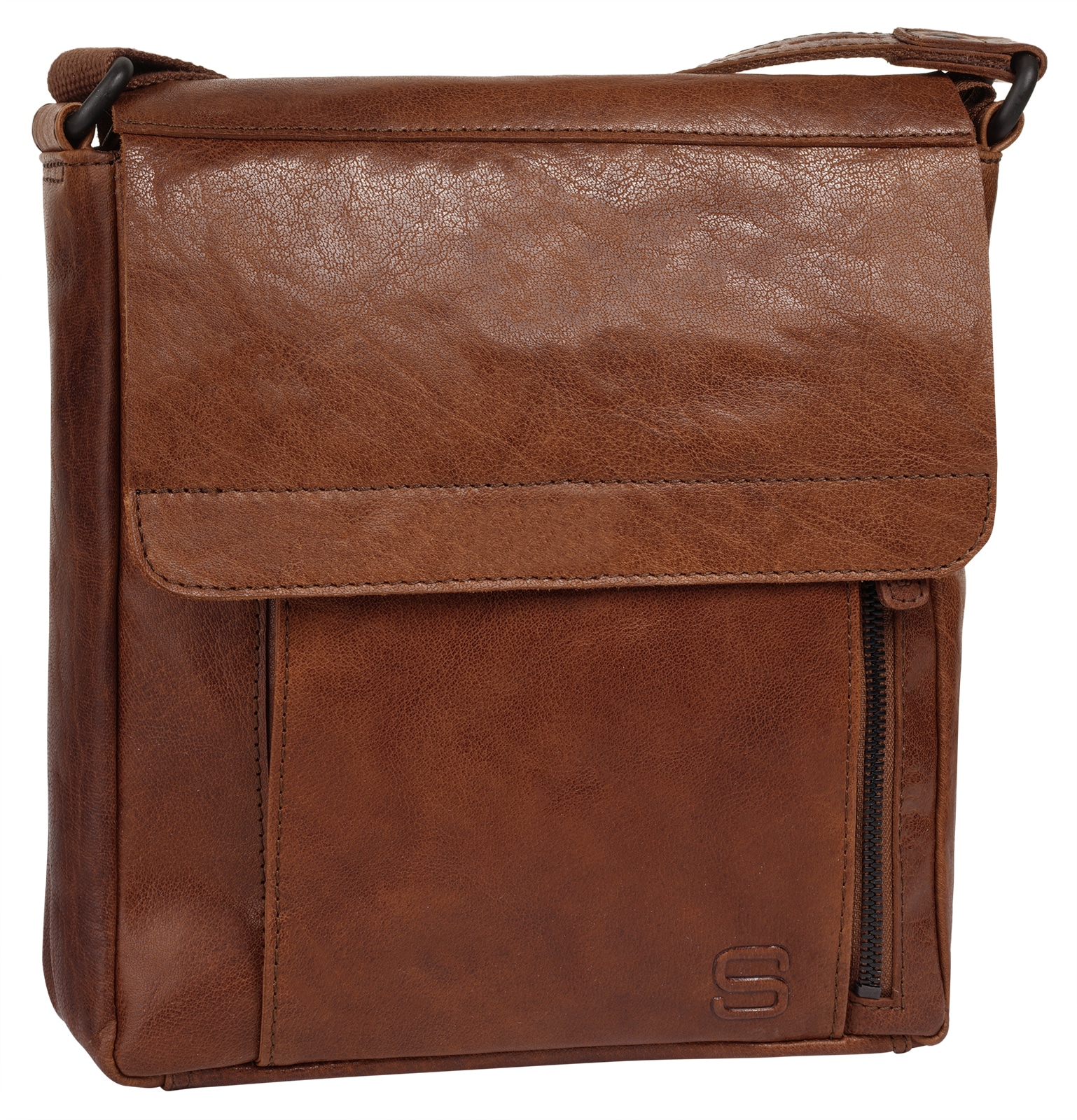 Spikes & Sparrow Umhängetasche echt Leder