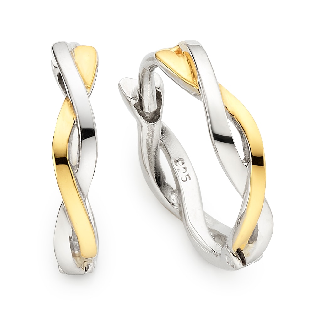 Firetti Paar Creolen »Schmuck, Geschenk, Creolen Bicolor«