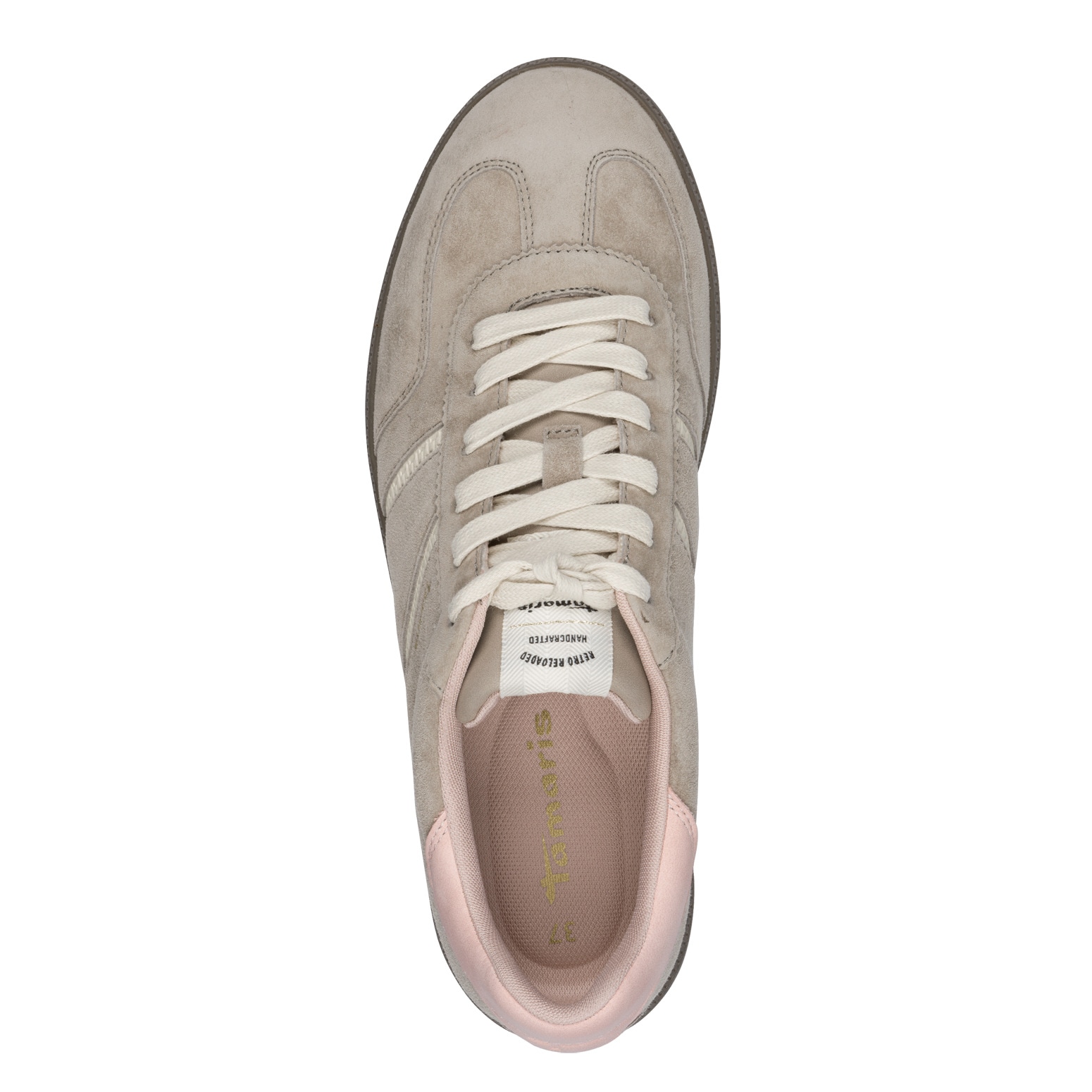Tamaris Plateausneaker, Freizeitschuh, Halbschuh, Schnürschuh mit gepolstertem Schaftrand