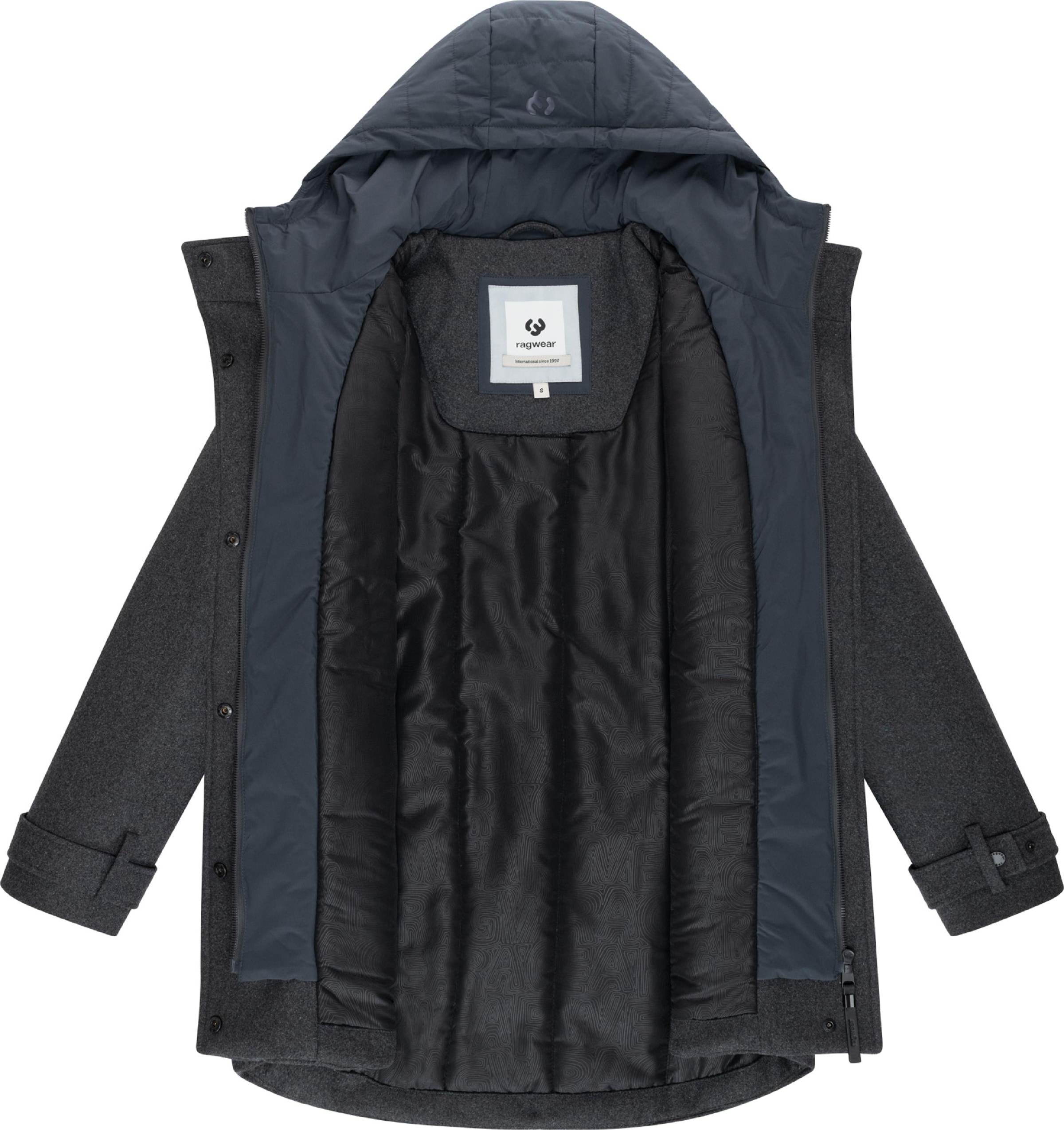 Ragwear Wintermantel »Wintermantel Petuja Felt YOUMODO«