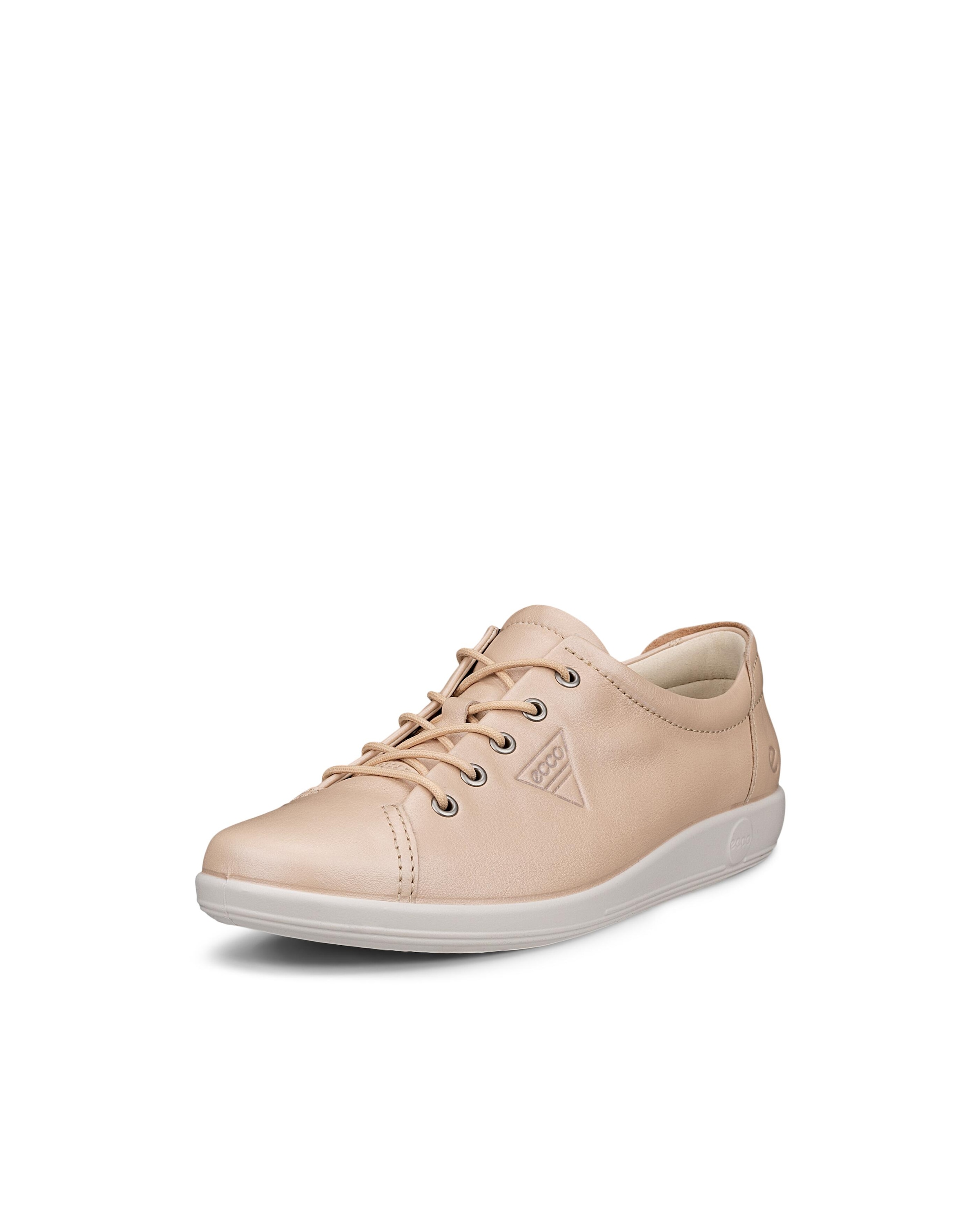Ecco Sneaker »Soft 2.0«  , Freizeitschuh, Halbschuh, Schnürschuh mit Retro-Shilouette