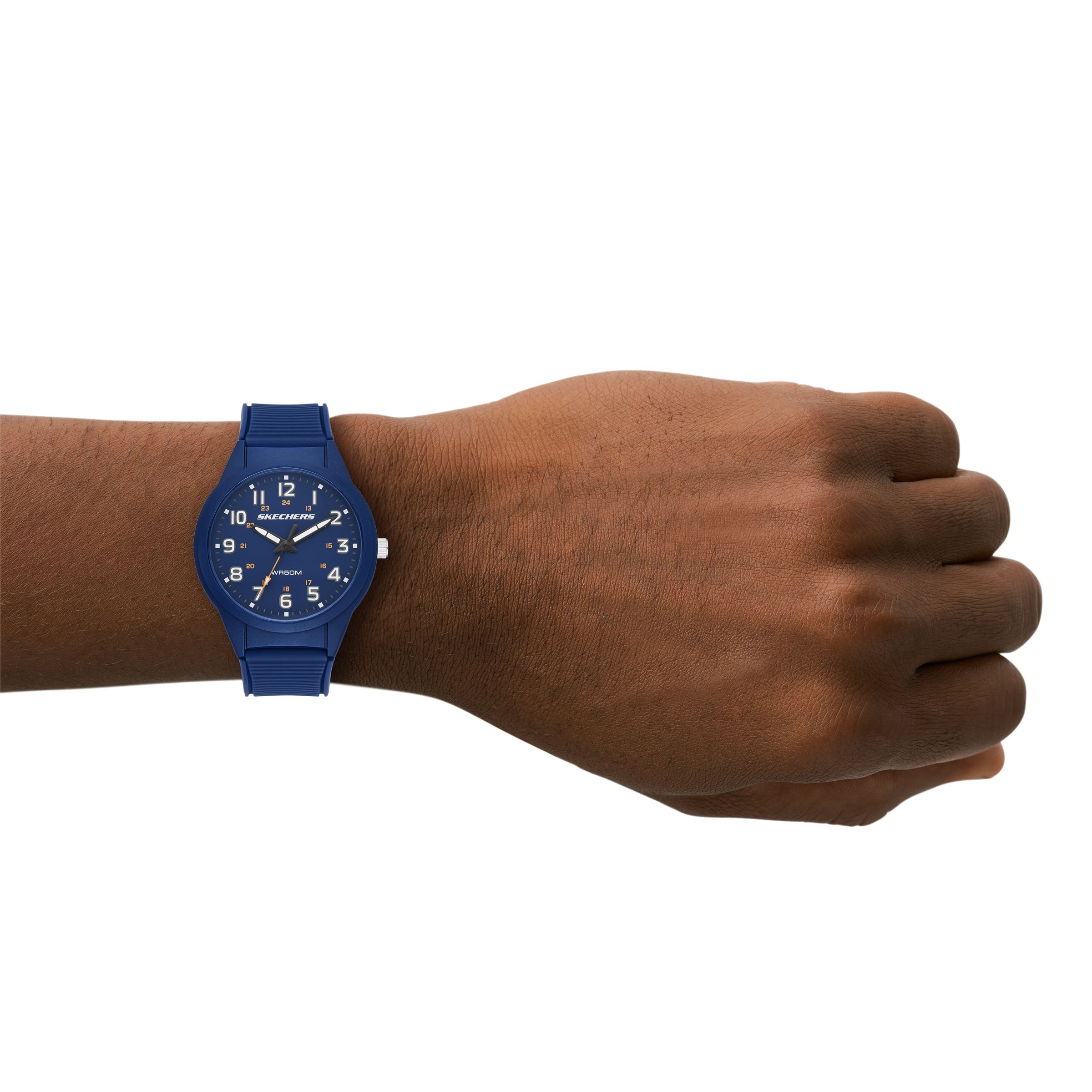 Skechers Quarzuhr »Hillview« Armbanduhr, Silikonarmband, analog