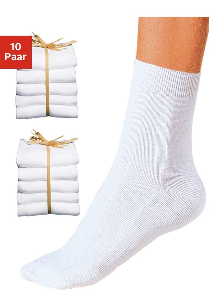Go in Basicsocken, (10 Paar), unifarben