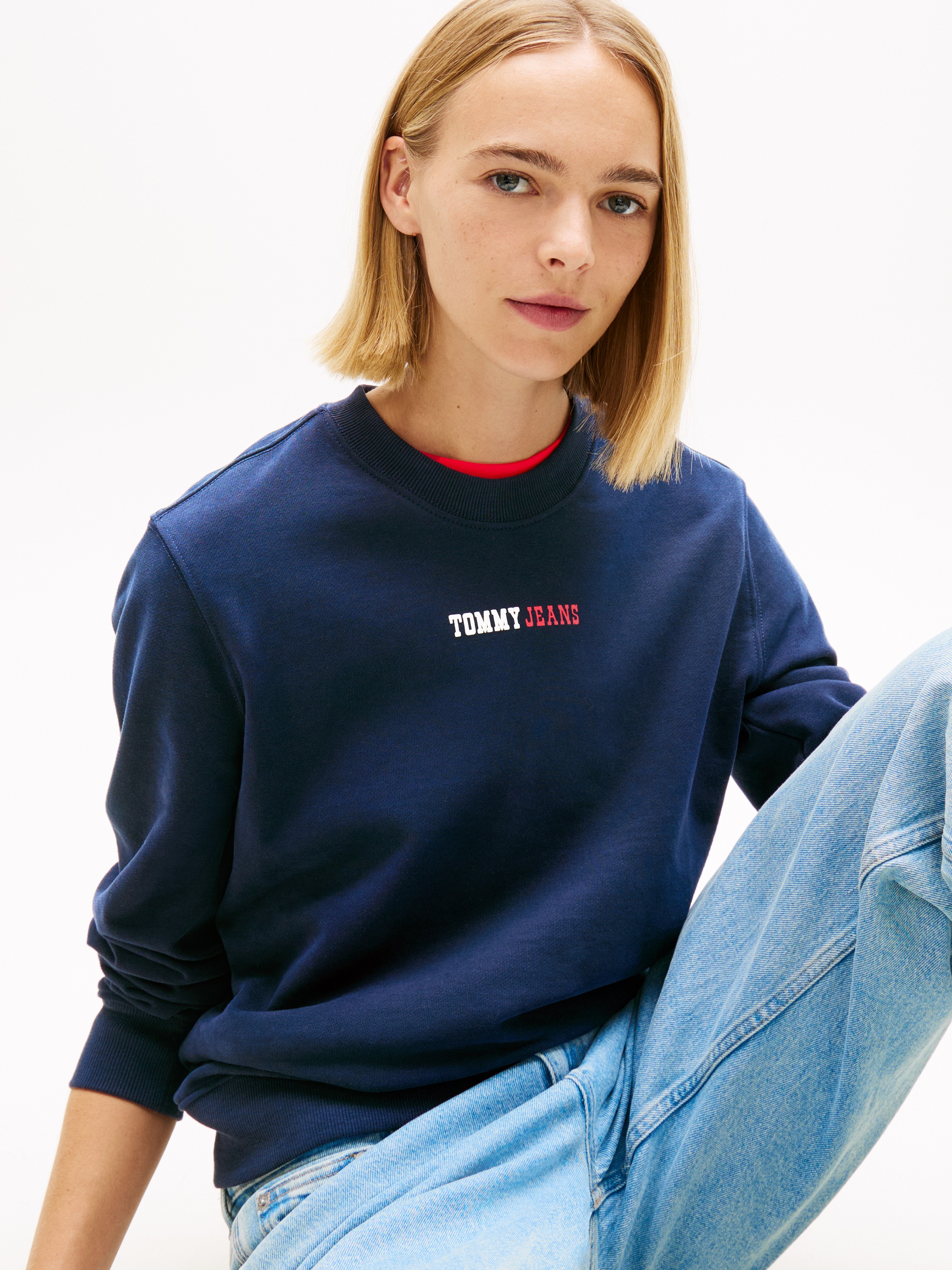 Tommy Jeans Sweatshirt »TJW REG ESS LOGO 2 CREW EXT«
