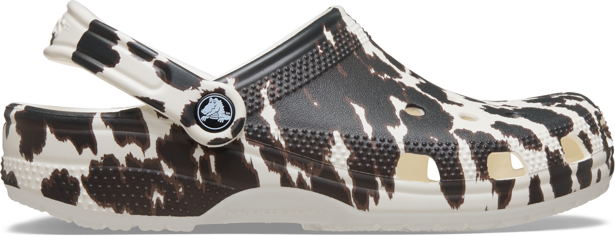 Crocs Clog »Classic Pop Animal Clog«  Schlupfschuh, Hausschuh mit Animal-Print