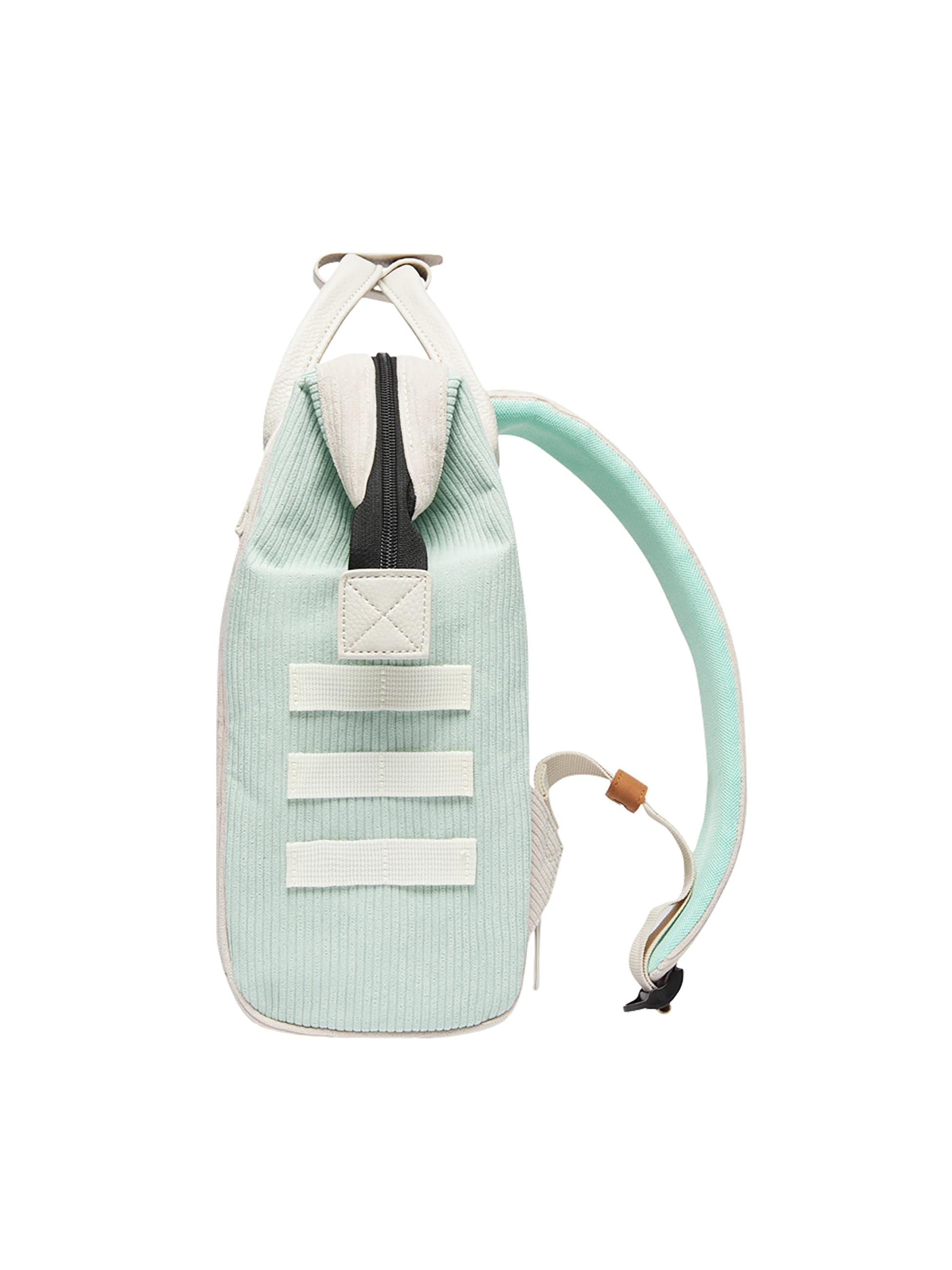 CABAIA Tagesrucksack »Tagesrucksack Adventurer S Cord Recycled«, Cord-Rucksack mit austauschbaren Vordertaschen