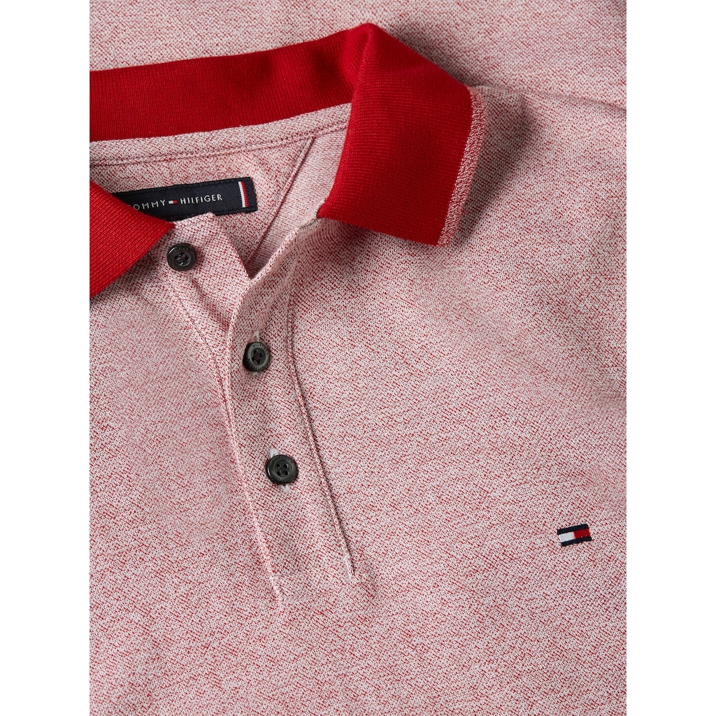 Tommy Hilfiger Poloshirt »MOULINE TIPPED SLIM POLO«