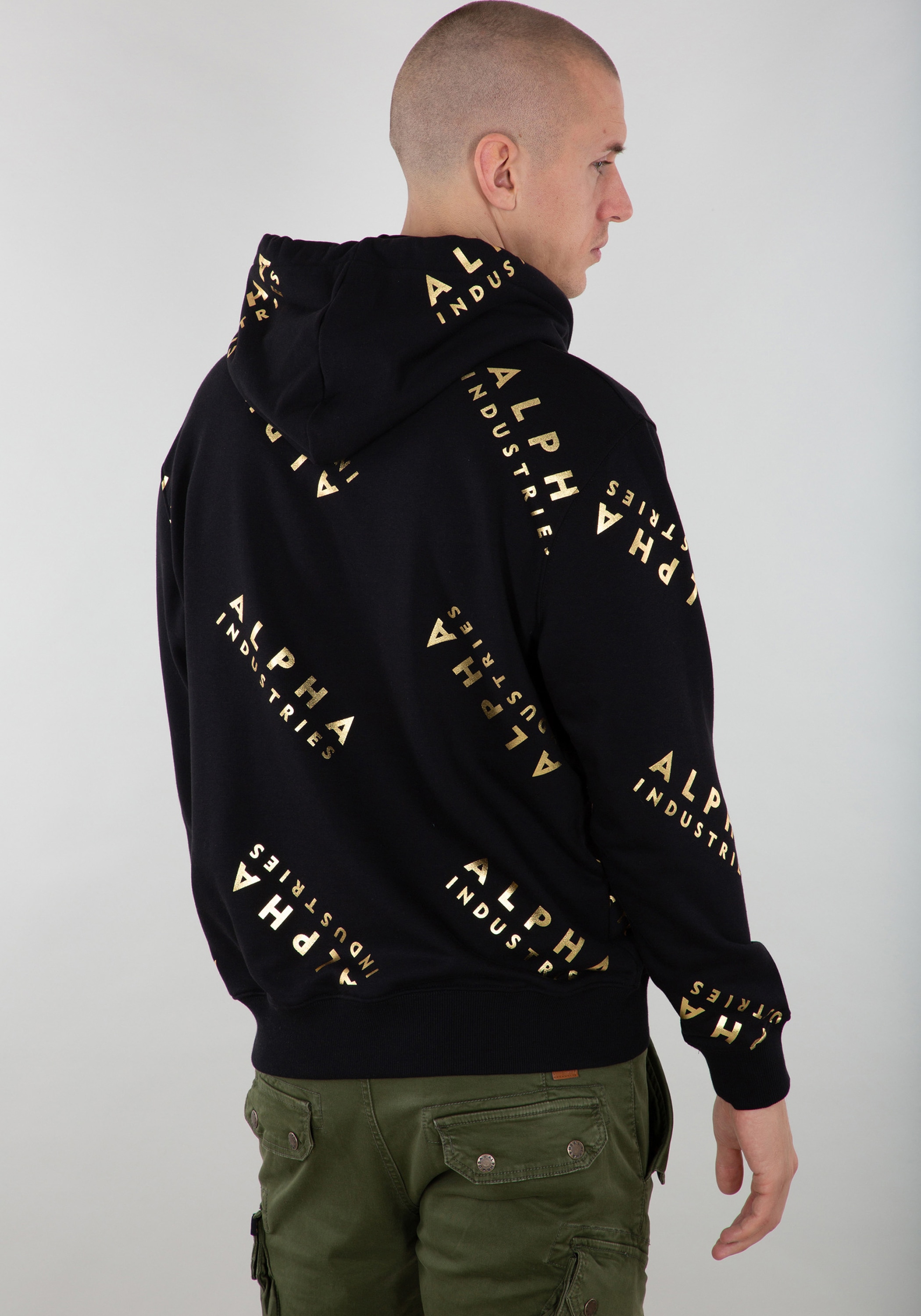 Alpha Industries Hoodie »AOP Hoodie Foil Print«
