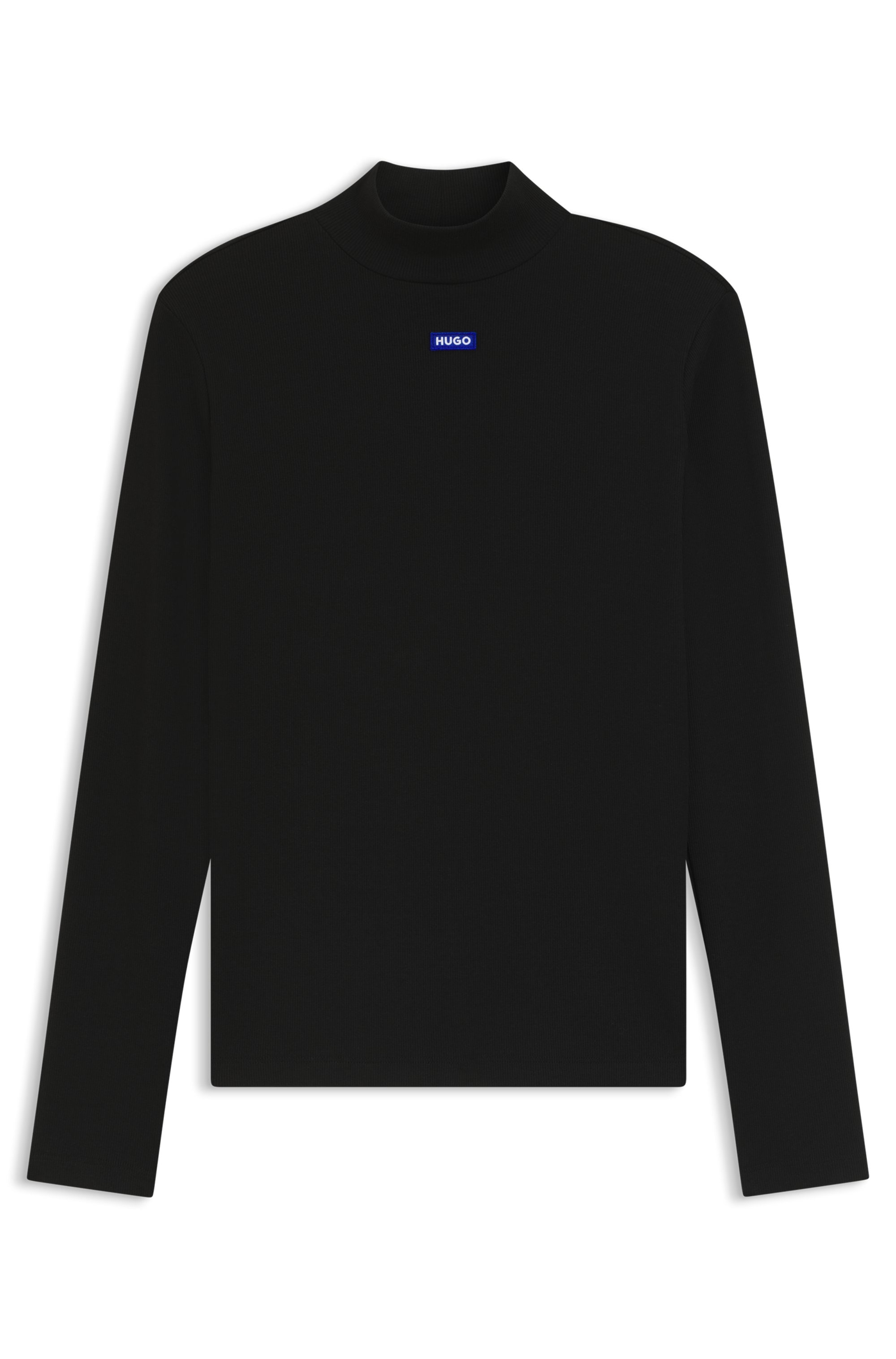 HUGO Blue Longsleeve »Easy Longsleeve« mit Stehkragen